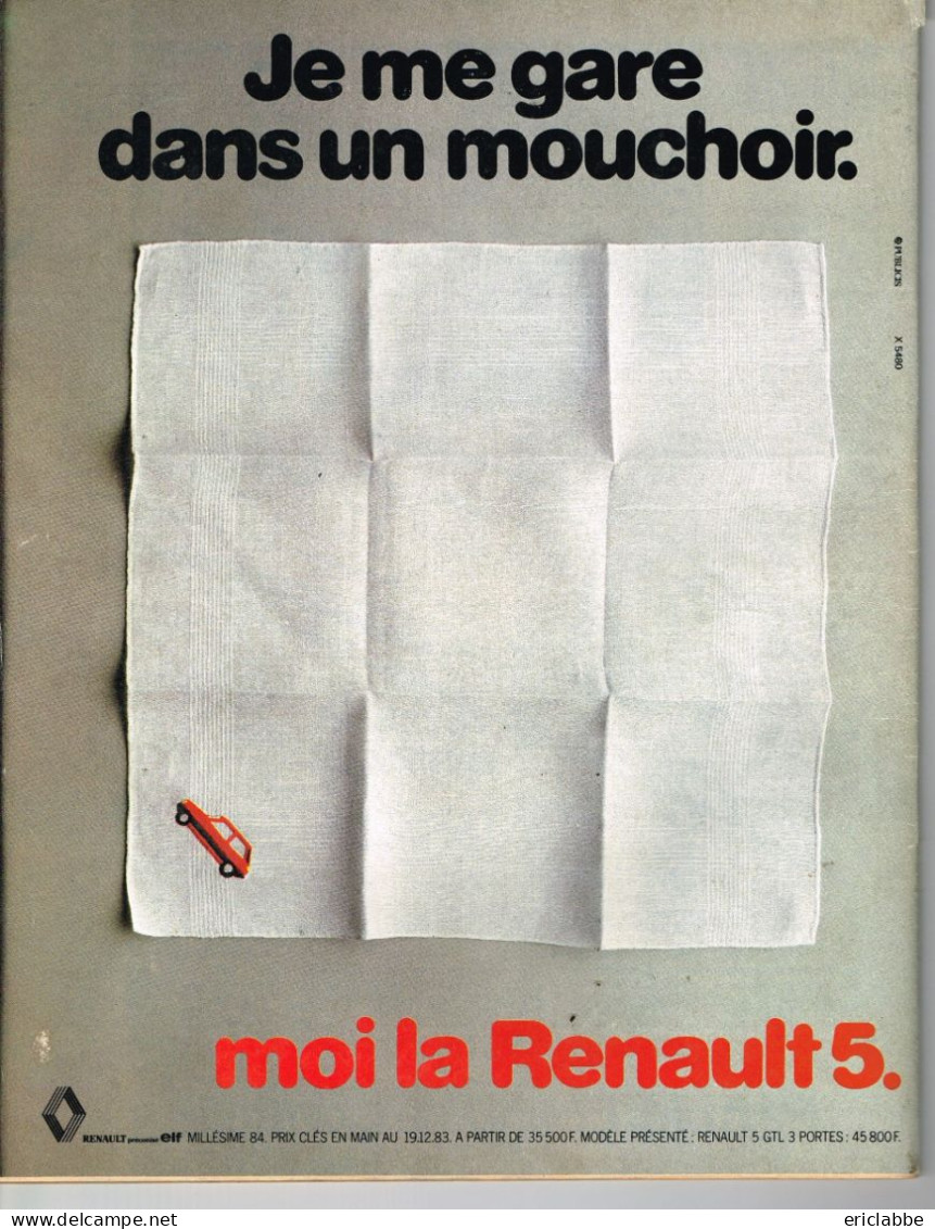 PARIS MATCH N°1806 Du 06 Janvier 1984 Caroline Se Marie - Miro - En Relief, Les Grandes Vedettes De 1983 - Algemene Informatie