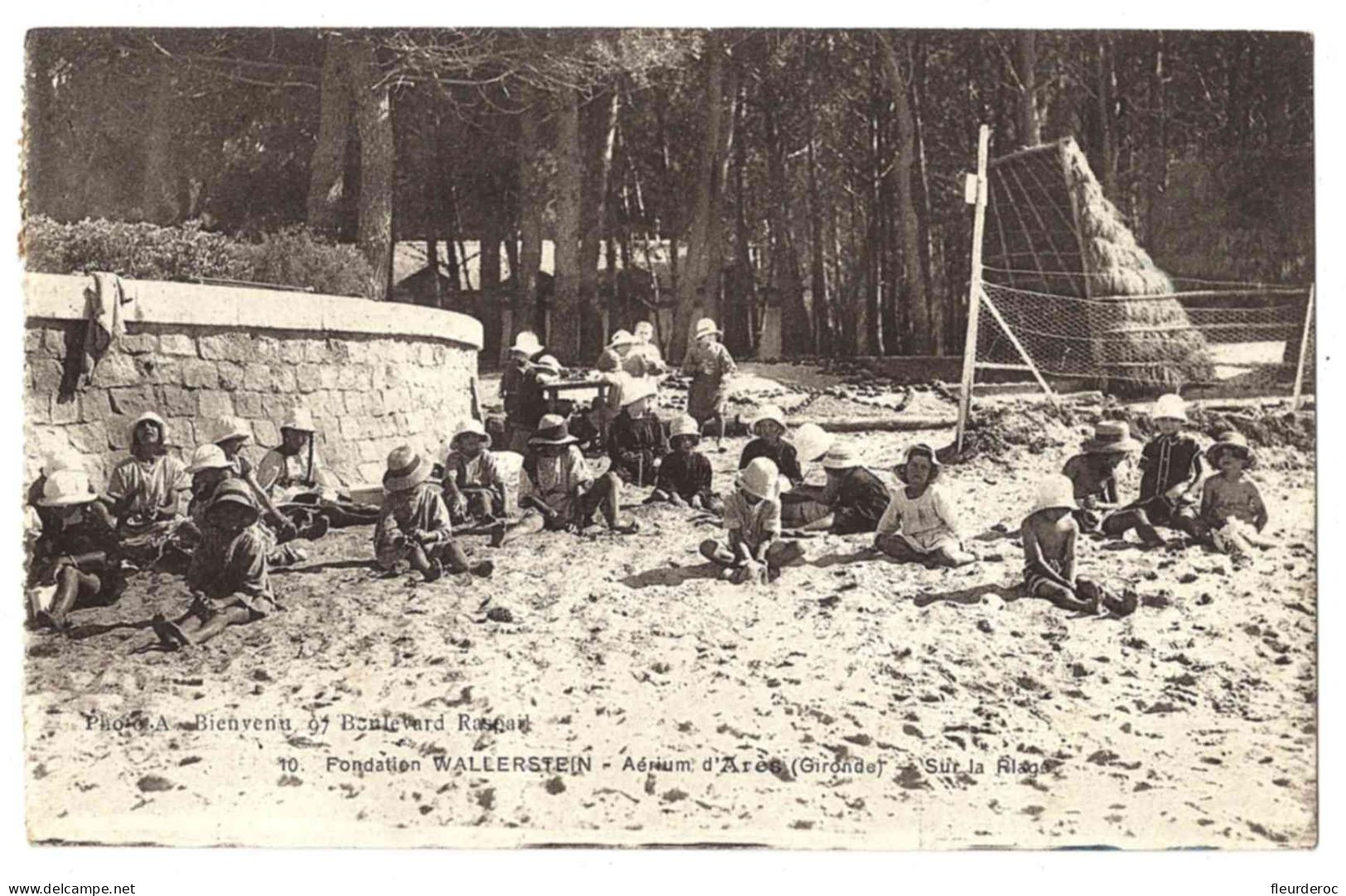 33 - B58697CPA - ARES - Fondation WALLERSTEIN - Aerium - Sur La Plage - Parfait état - GIRONDE - Arès