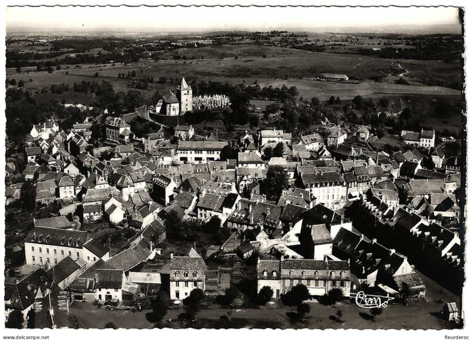 12 - M58768CPM - LAGUIOLE - Vue Generale Aerienne - Très Bon état - AVEYRON - Laguiole