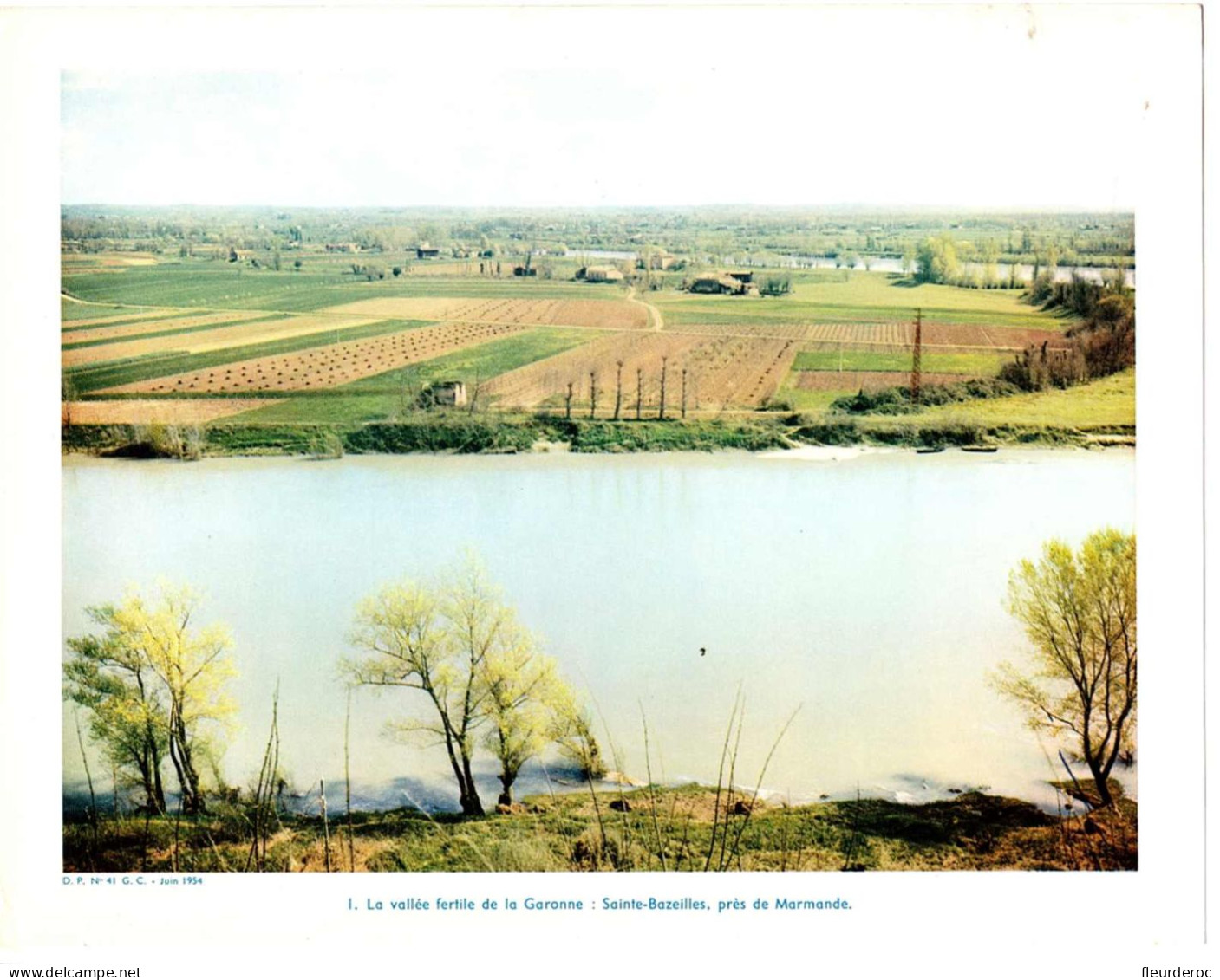 47 - PAP58542PAP - SAINTE BAZEILLES - En 1954 - Vallée Fertile De La Garonne - Très Bon état - LOT-ET-GARONNE - Altri & Non Classificati