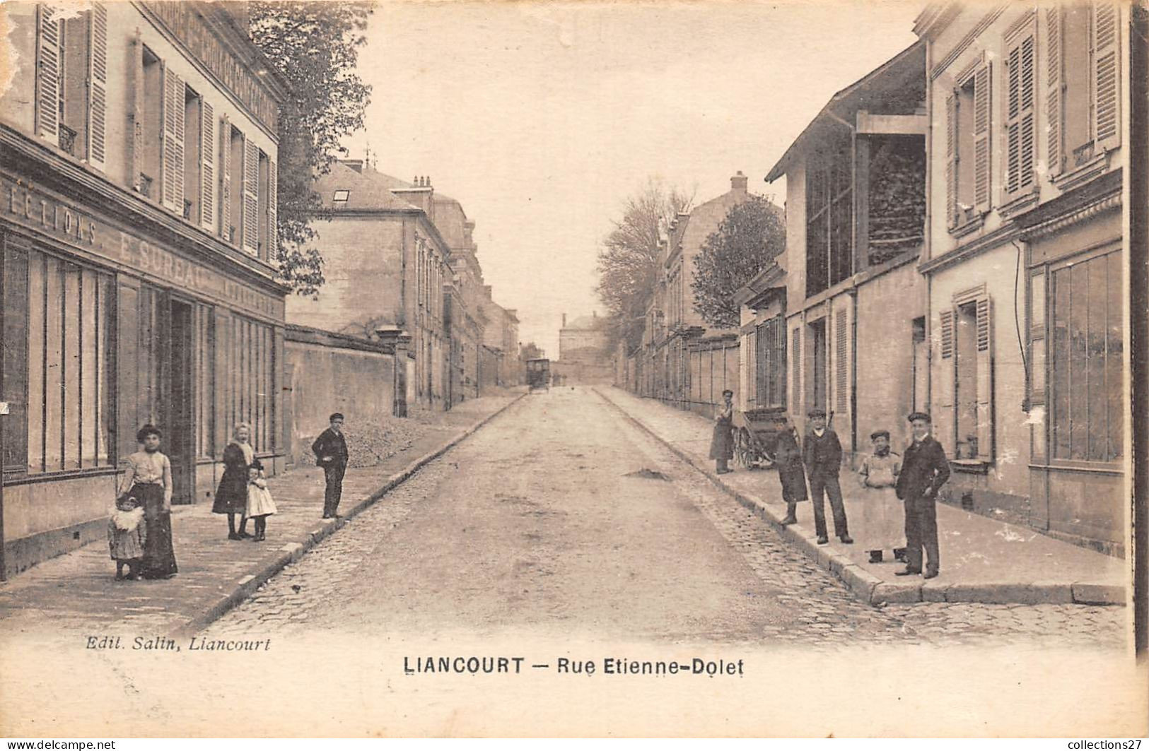 60-LIANCOURT- RUE ETIENNE-DOLET - Liancourt