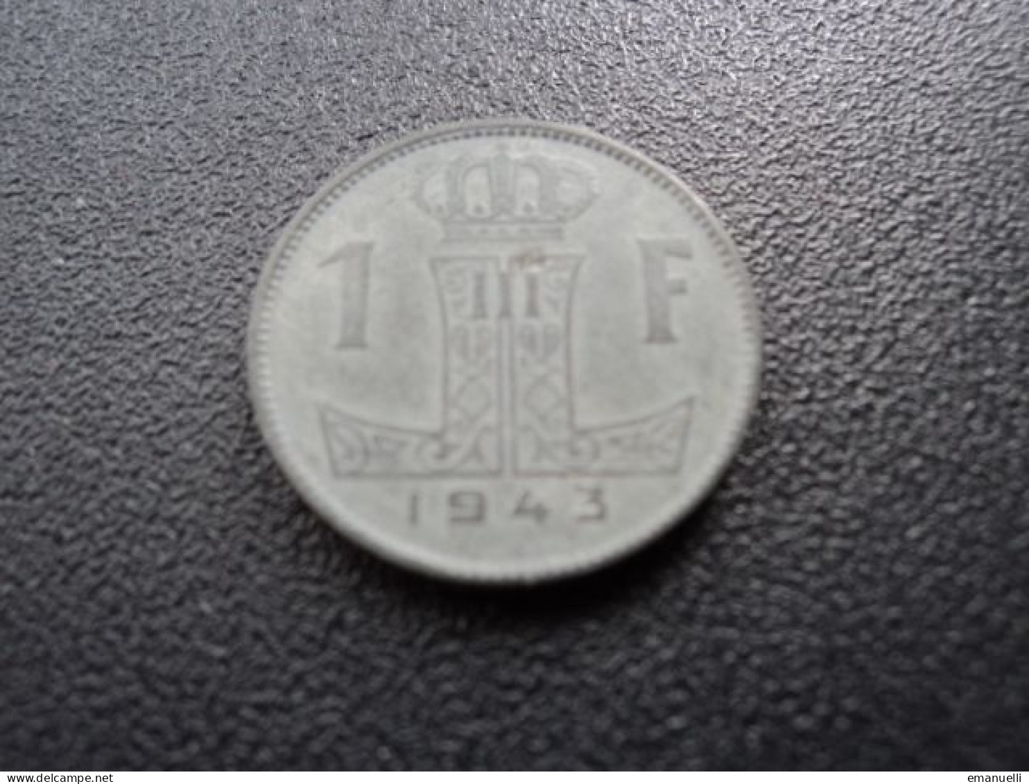 BELGIQUE : 1 FRANK  1943   KM 128   TTB - 1 Franc