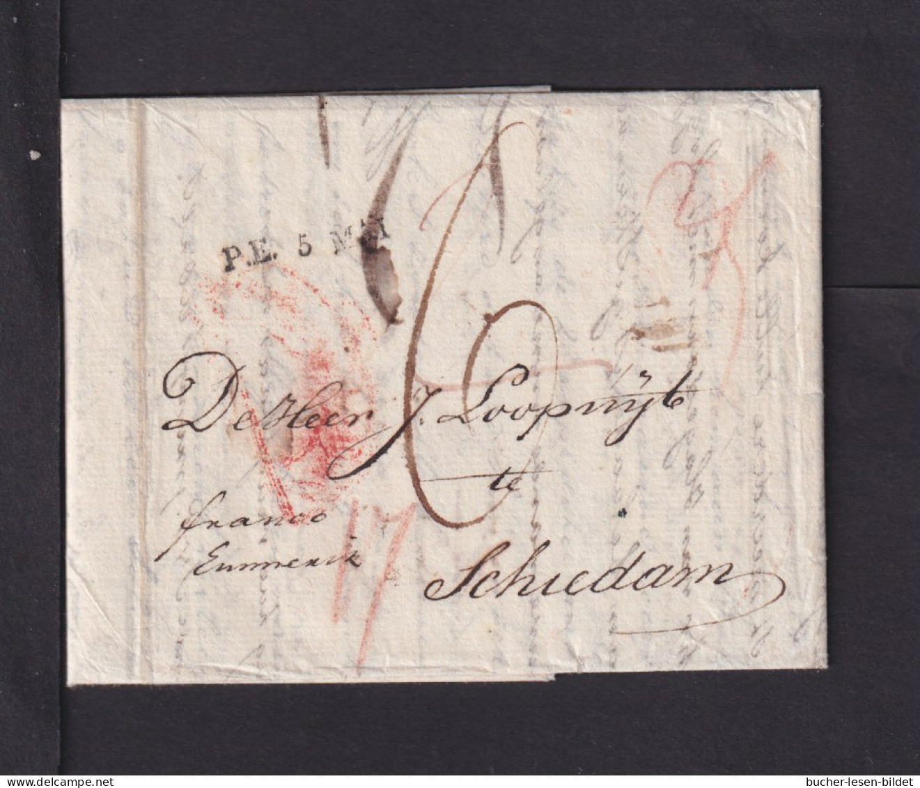 1816 - Brief Aus Libau Nach Schiedam / Niederlande - Transitstempel - ...-1857 Préphilatélie