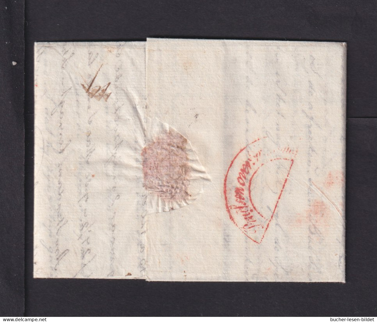 1816 - Brief Aus Libau Nach Schiedam / Niederlande - Transitstempel - ...-1857 Voorfilatelie