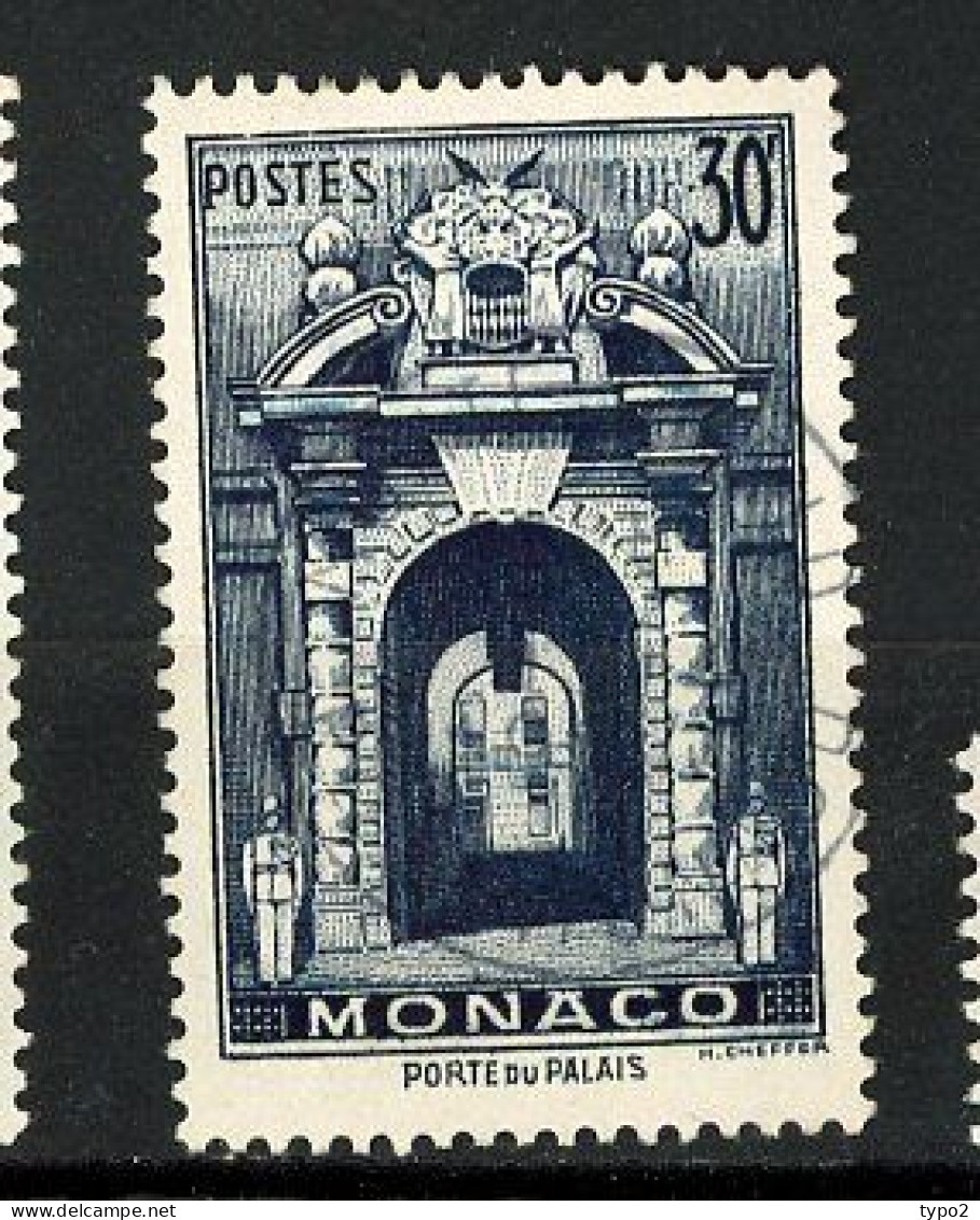 MONACO - Yv. N° 370  (o) 30f Site  Cote  5 Euro BE  2 Scans - Used Stamps