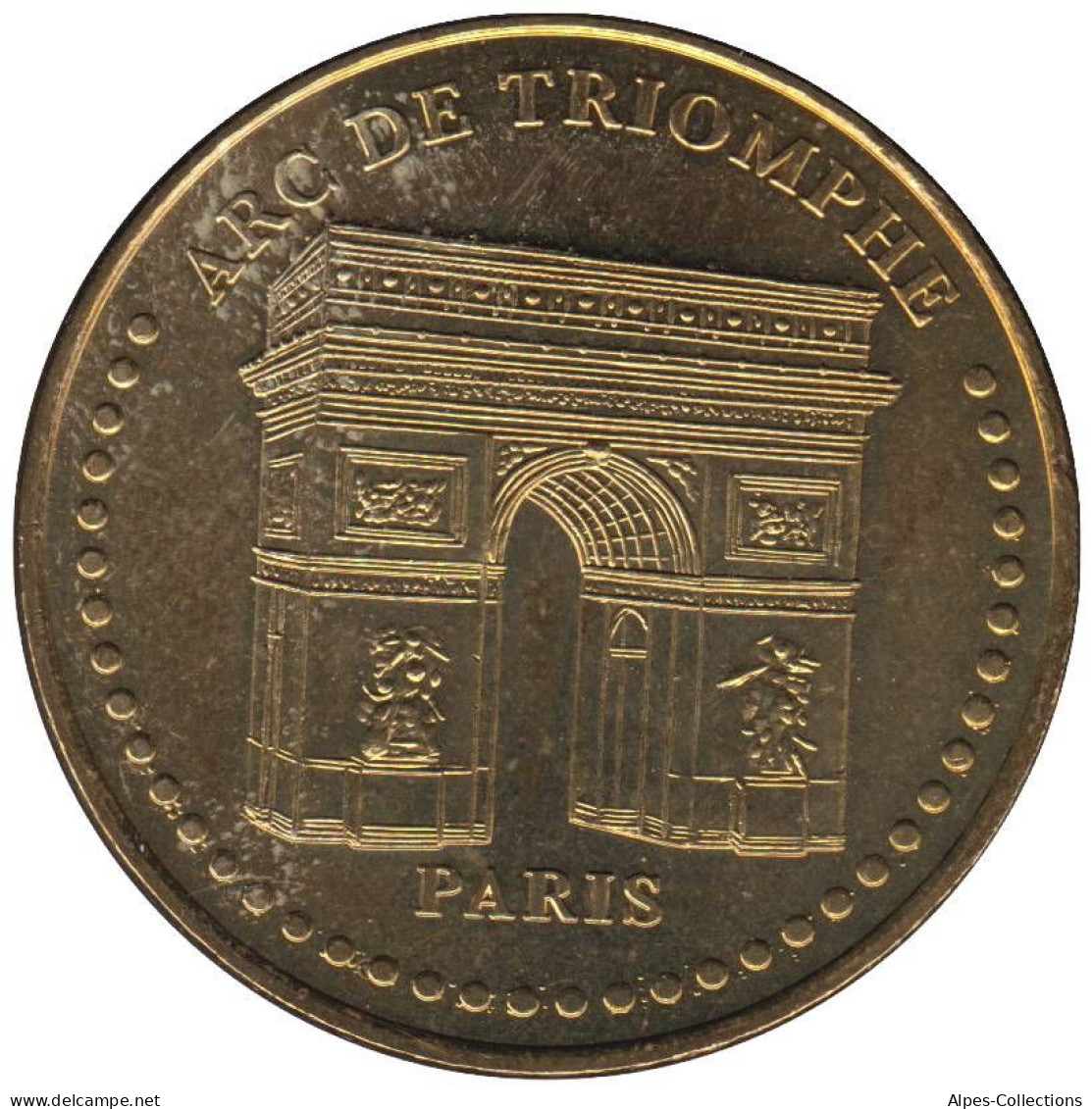 75-0534 - JETON TOURISTIQUE MDP - Arc De Triomphe - Face Simple - 2007.1 - 2007
