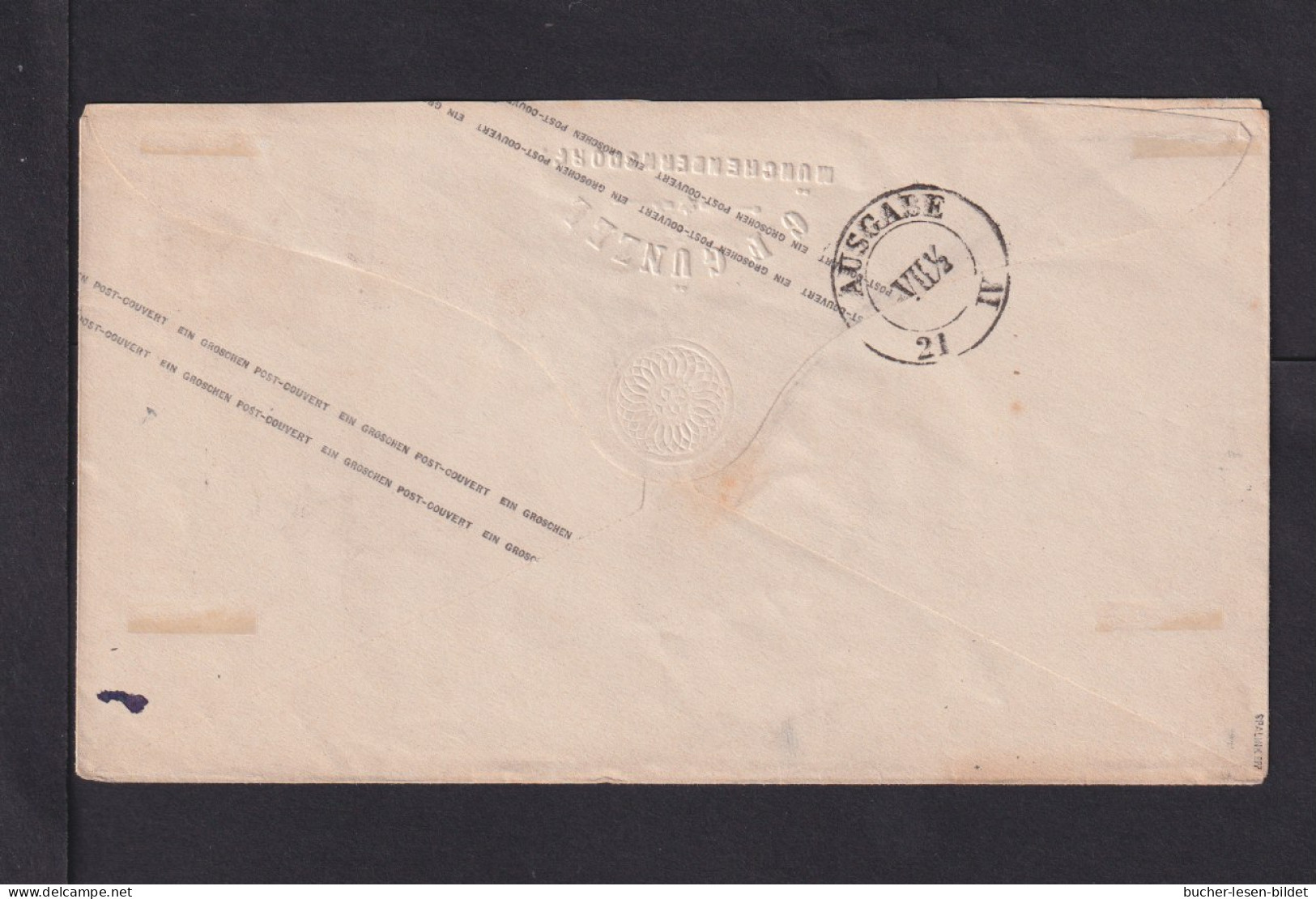 Fingerhutstempel MÜNCHENBERNSDORF Auf 1 Gr. Ganzsache Nach Leipzig - Postal  Stationery