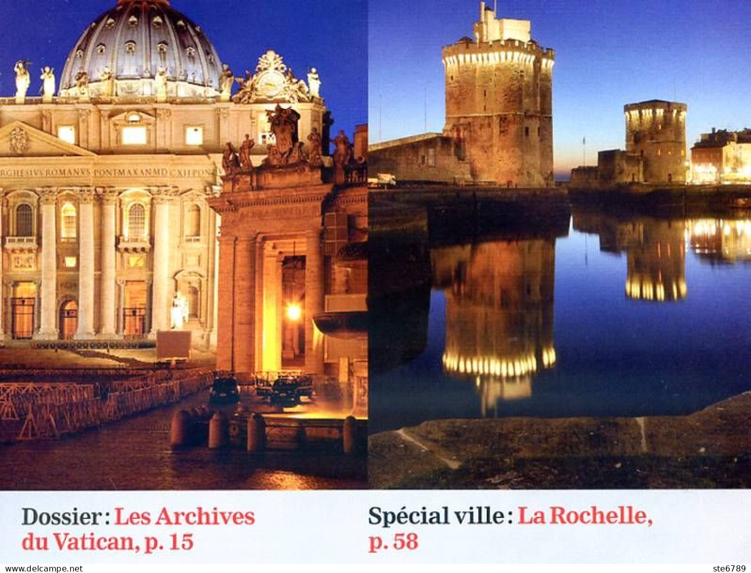 HISTORIA N° 806 Histoire Dossier LES ARCHIVES DU VATICAN - History