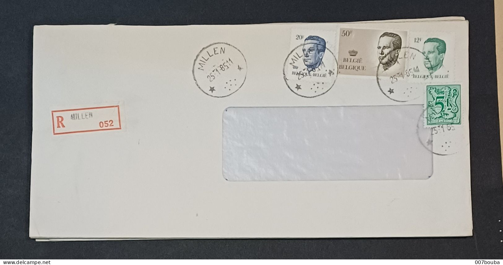 CACHET ÉTOILES / STERSTEMPEL MILLEN - Postmarks With Stars