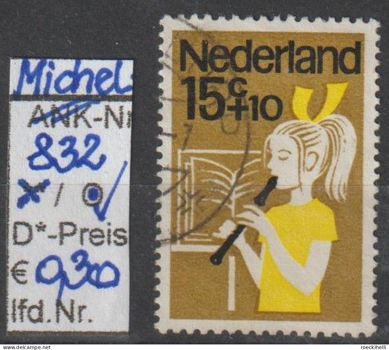 1964 - NIEDERLANDE - SM "Voor Het Kind" 15C+10C Mehrf.  - O  Gestempelt - S. Scan (832o Nl) - Usati