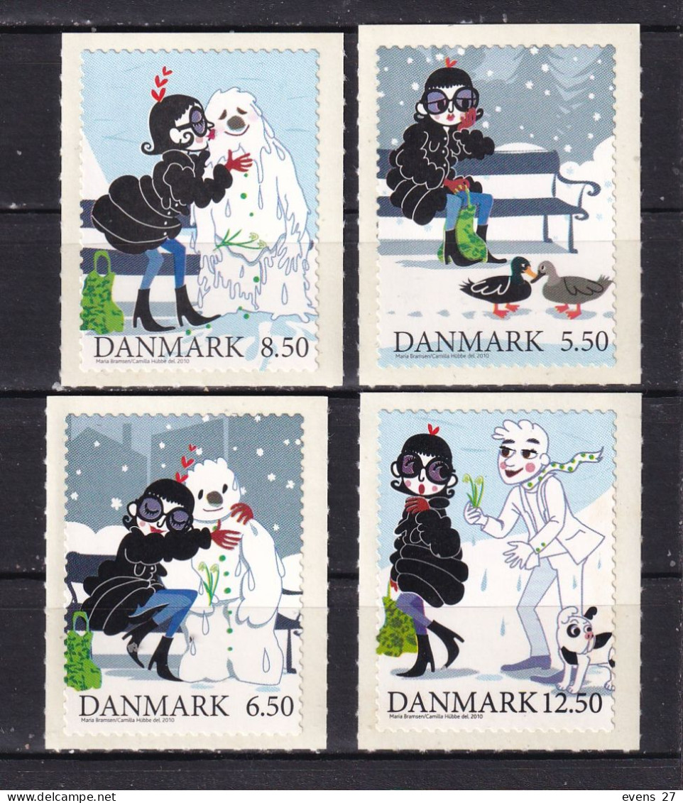 DENMARK- 2010-WINTER STORIES SELF ADHESIVE.- MNH. - Ongebruikt