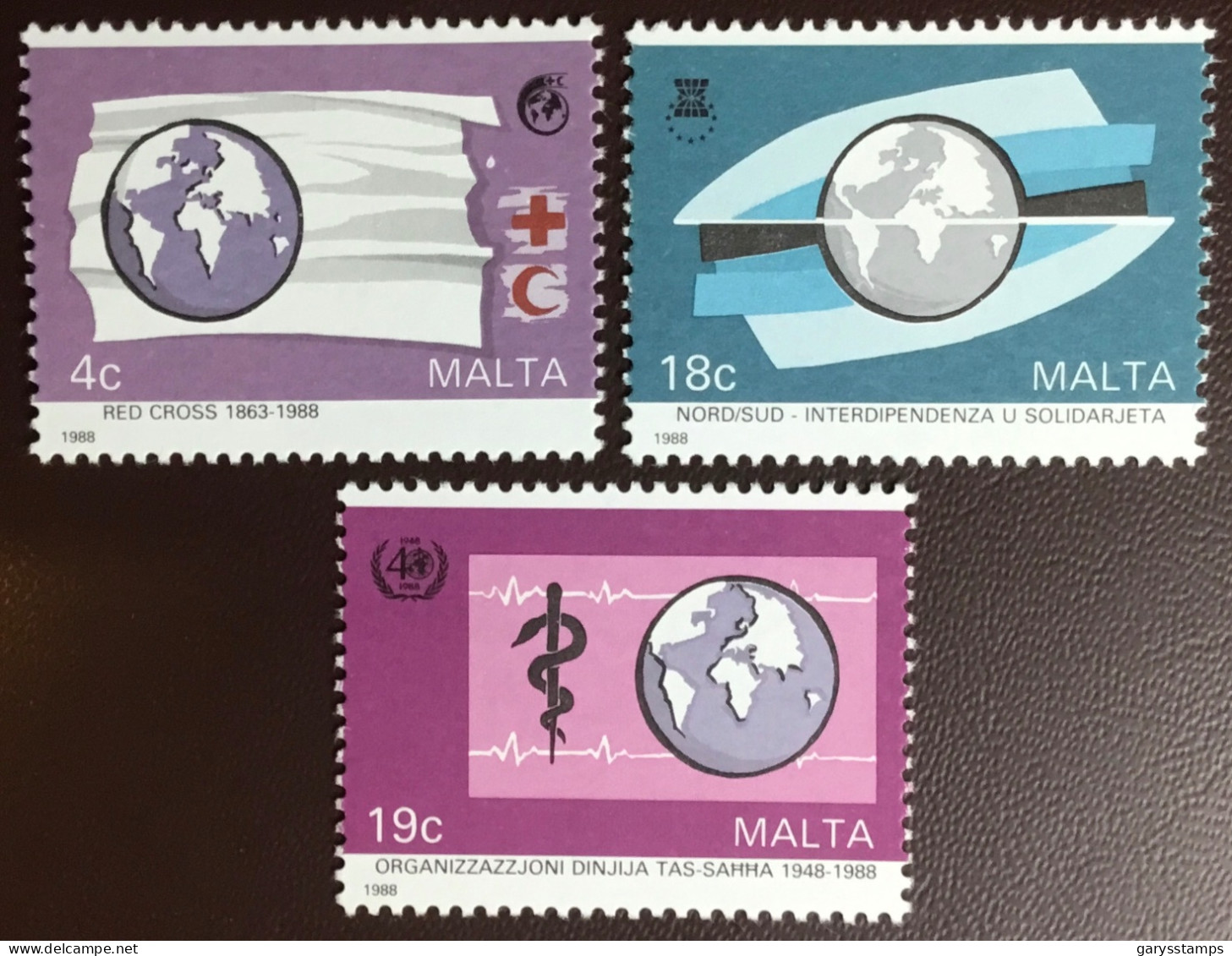 Malta 1988 International Organisations MNH - Malte