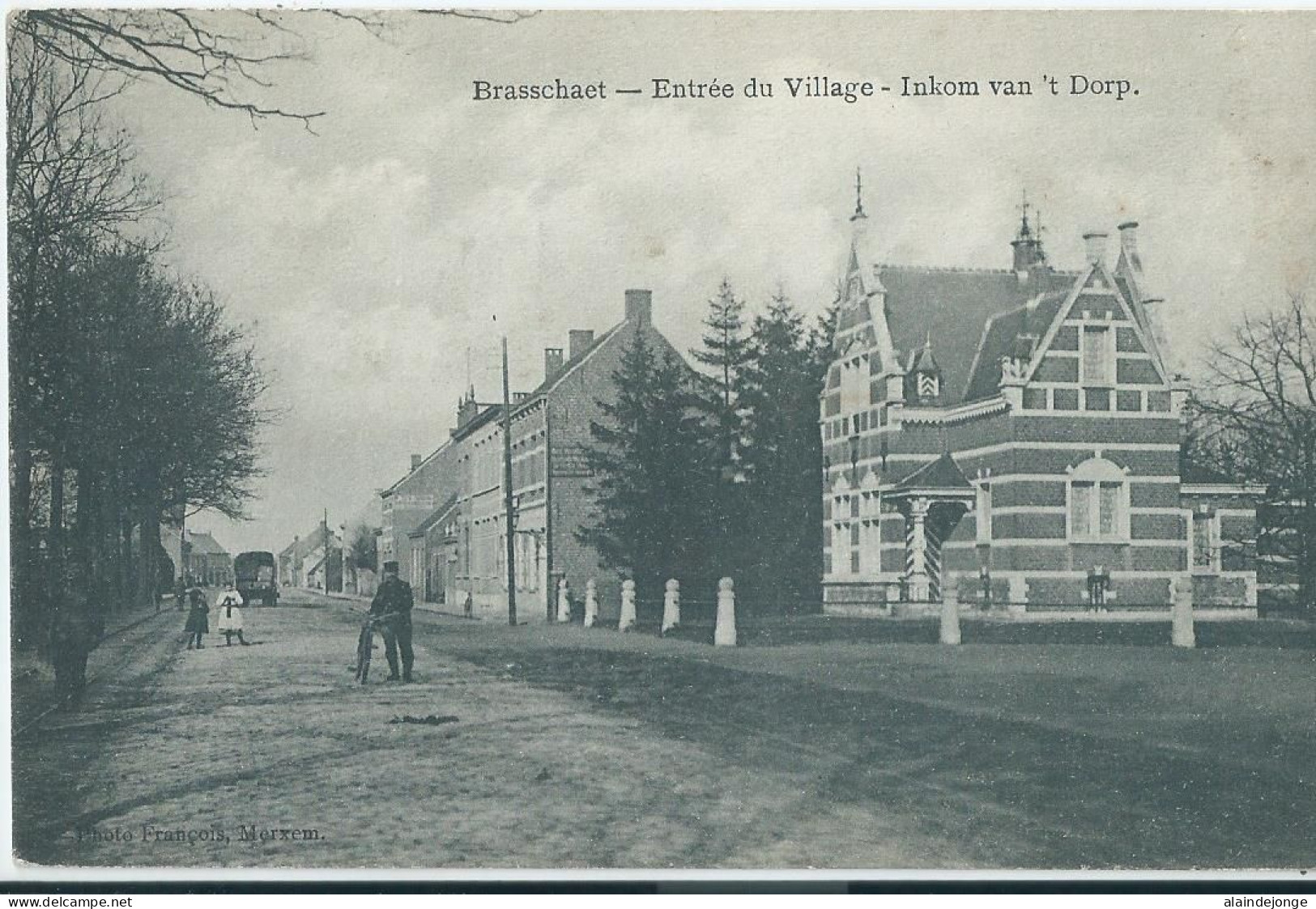 Brasschaat - Brasschaet - Entrée Du Village - Inkom Van 't Dorp - 1911 - Brasschaat