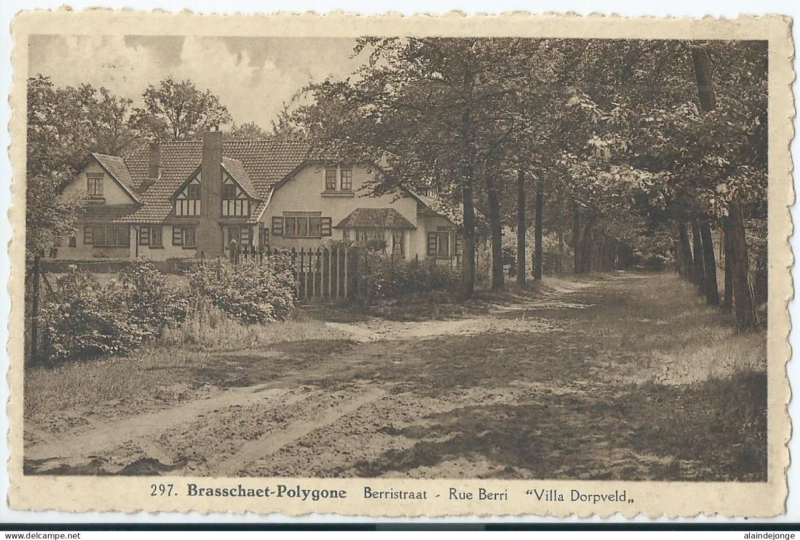 Brasschaat - Brasschaet - Berristraat - Rue Berri - Villa Dorpveld - 1936 - Brasschaat