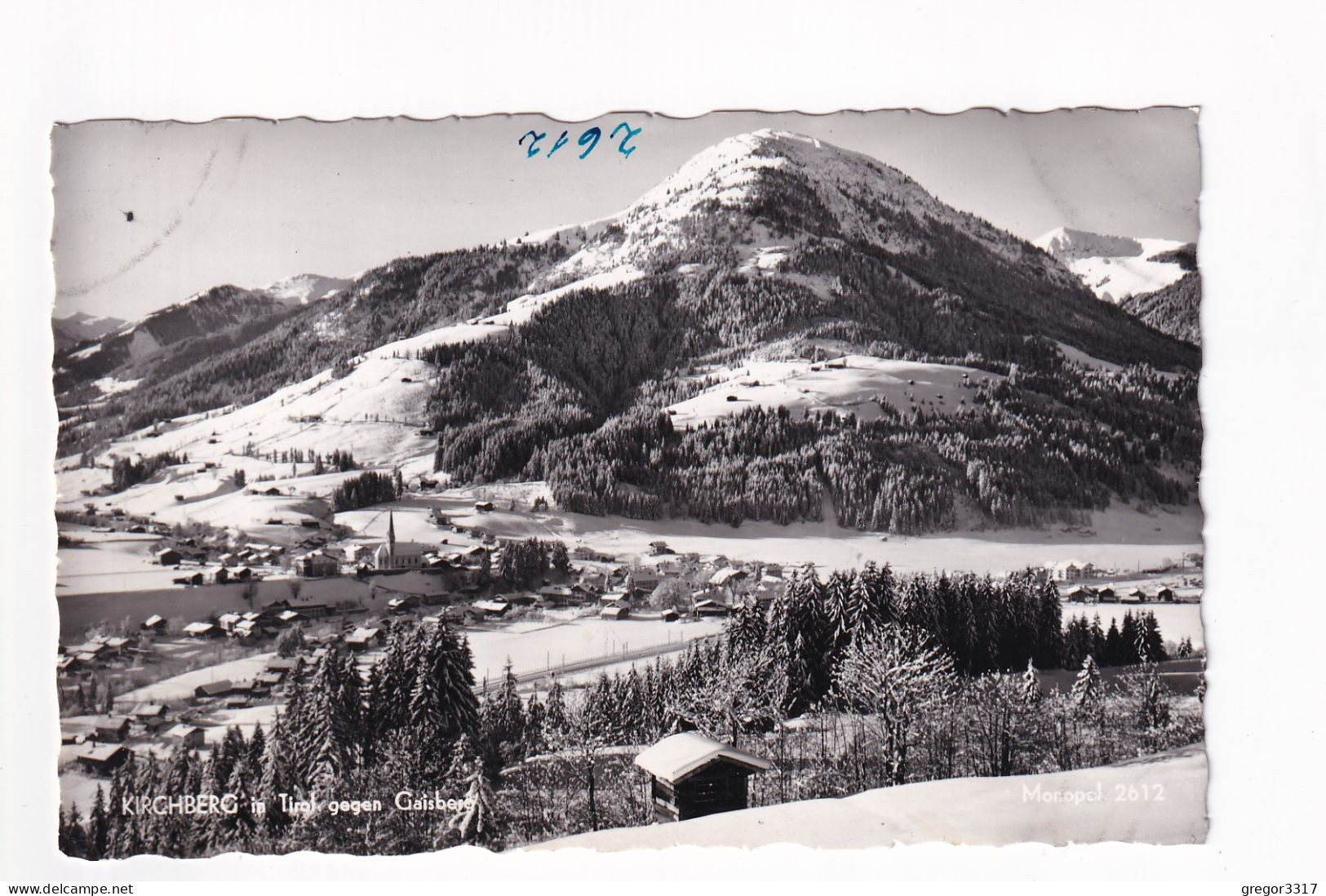 E5224)  KIRCHBERG In Tirol Gegen Gaisberg - Verschneite Hütte Im Vordergrund - Kirchberg