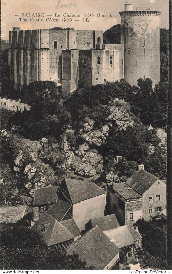 FRANCE - Falaise - Vue Générale Du Château - LL - Carte Postale Ancienne - Falaise