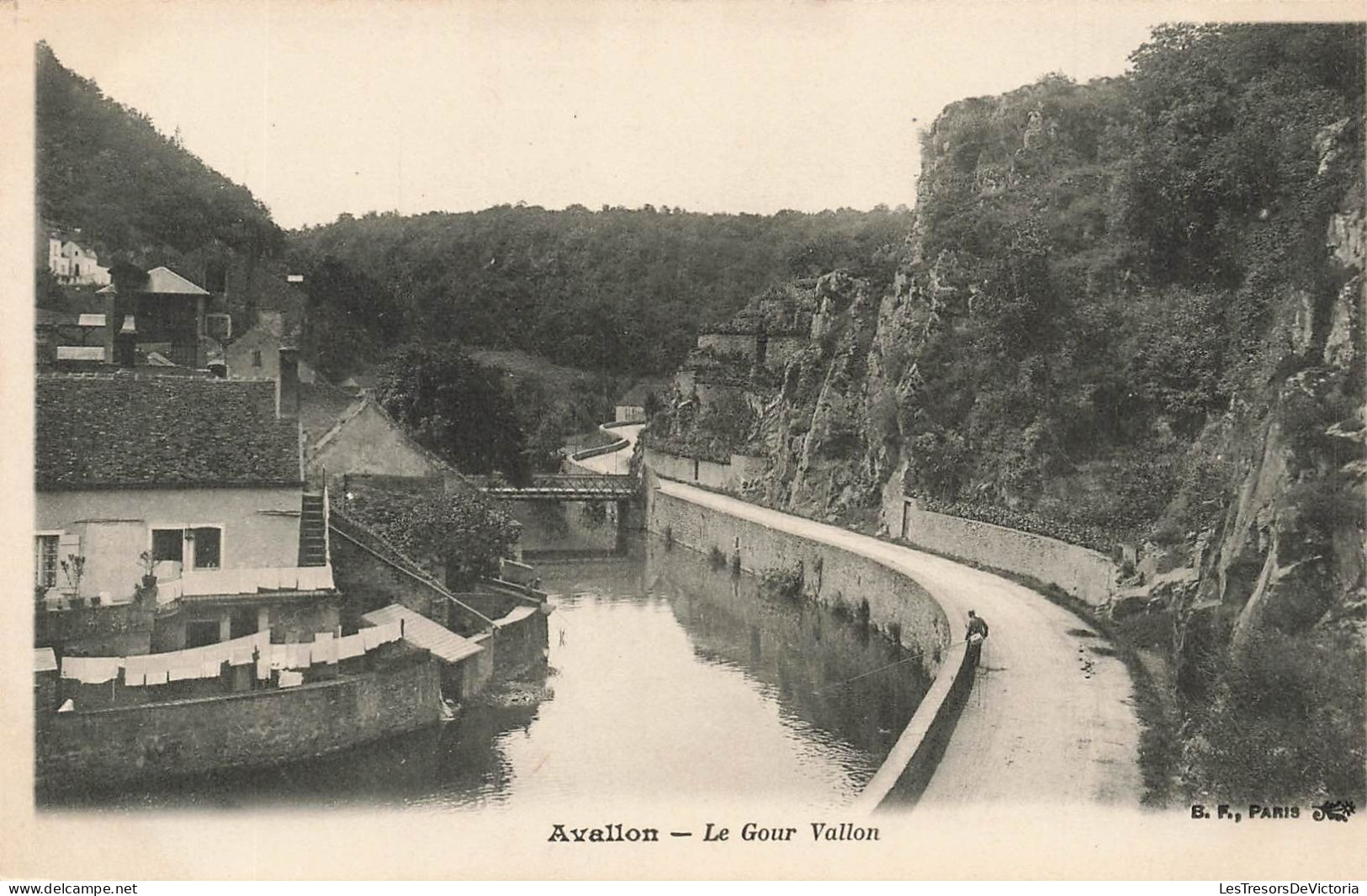 FRANCE - Avallon - Le Gour Vallon - Carte Postale Ancienne - Avallon