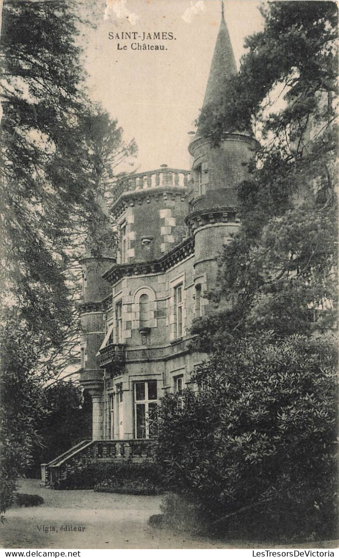 FRANCE - Saint James - Vue Générale Du Château - Carte Postale Ancienne - Otros & Sin Clasificación