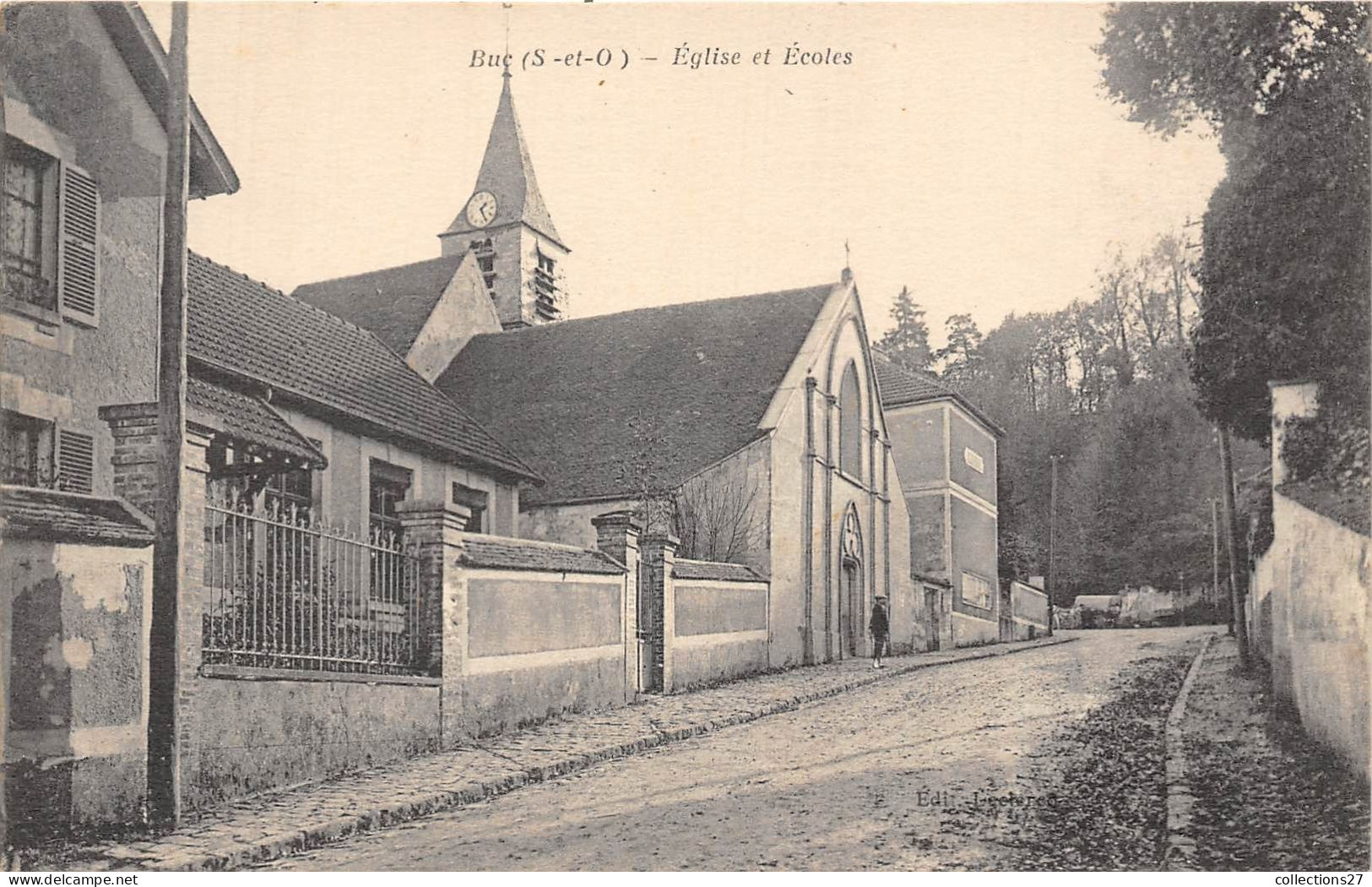 78-BUC- EGLISE ET ECOLES - Buc