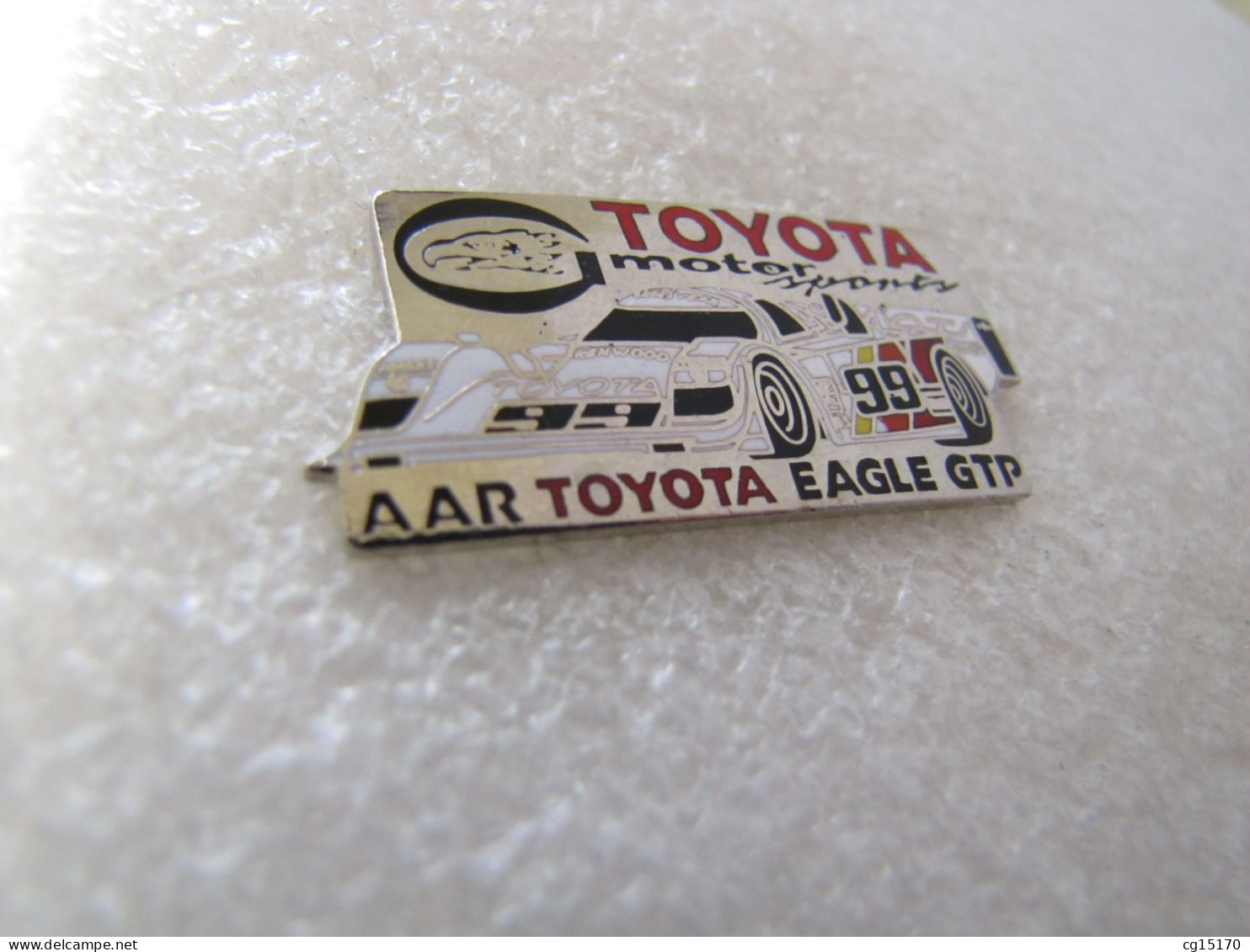 RARE  TOP  PIN'S  AAR TOYOTA  MOTORSPORT   EAGLE  GTP    email grand feu  MFS