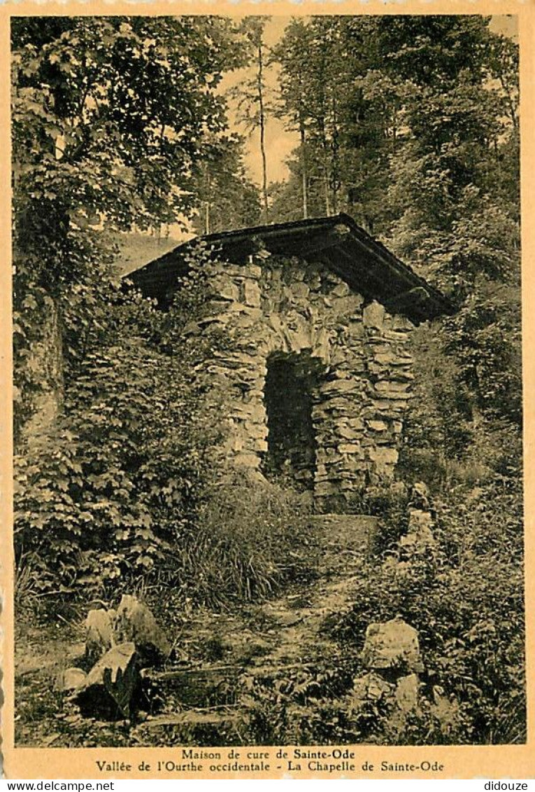 Belgique - Sainte Ode - Maison De Cure De Sainte Ode - Vallée De L'Ourthe Occidentale - La Chapelle De Sainte Ode - Cart - Sainte-Ode