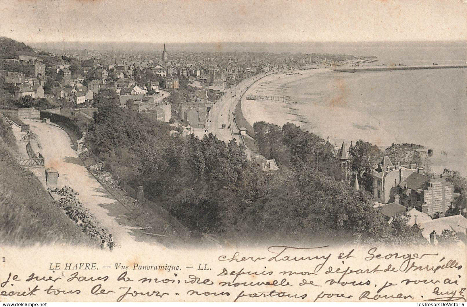 FRANCE - Le Havre - Vue Panoramique De La Ville - L L - Vue De La Mer - Carte Postale Ancienne - Non Classés