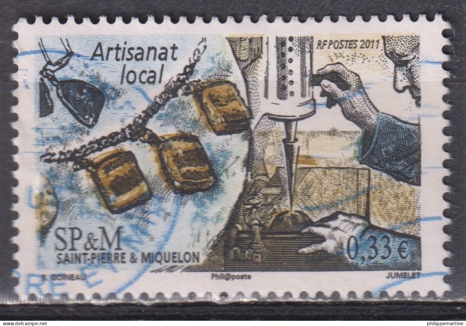 Saint Pierre Et Miquelon 2011 - YT 1006 (o) - Used Stamps