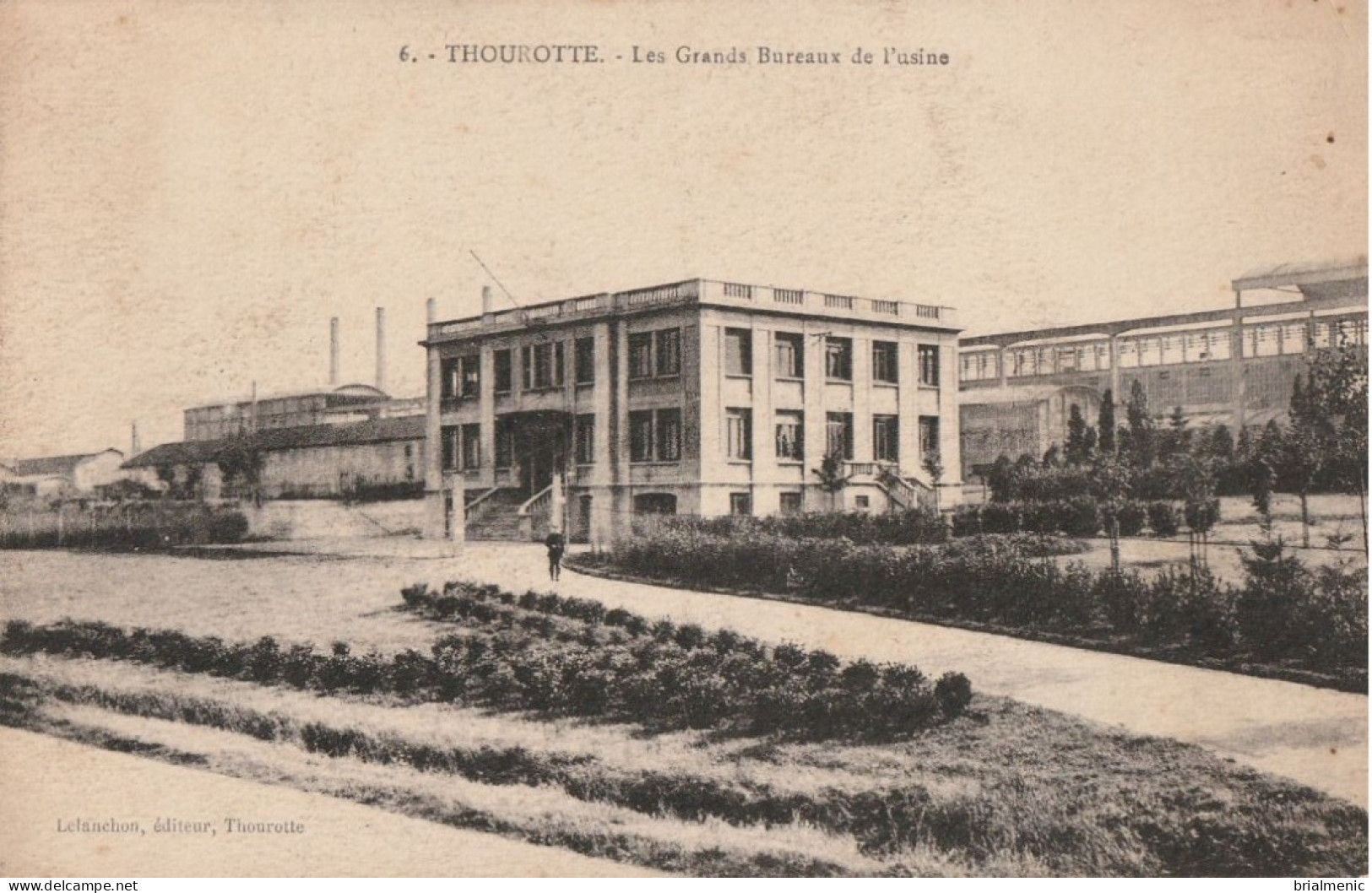 THOUROTTE  Les Grans Bureaux De L'usine - Thourotte