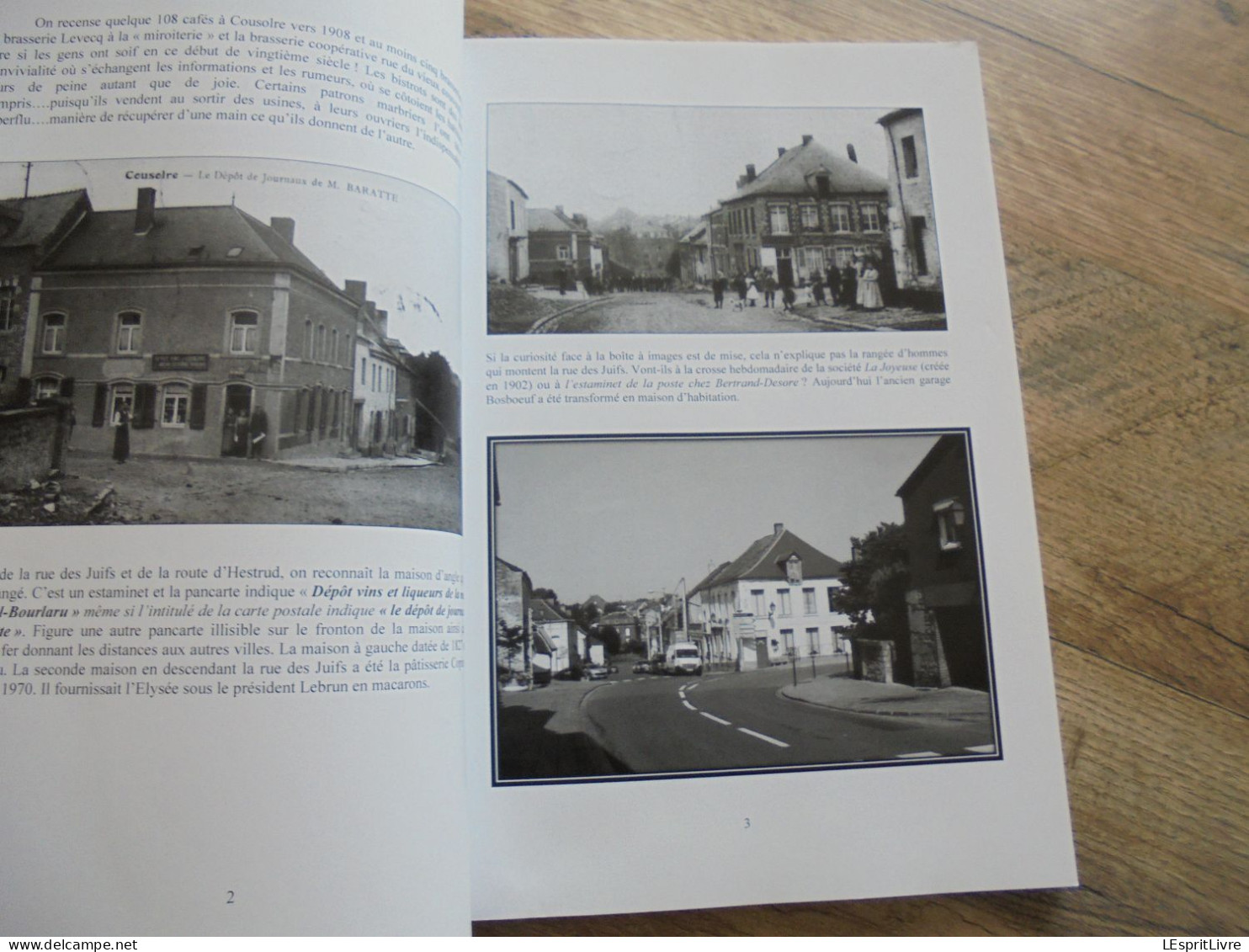 COUSOLRE EN CARTES POSTALES Tome 1 Régionalisme Avesnois Commerce Monuments Rue Gare Reugnies Eglise Marbrerie Kiosque - Picardie - Nord-Pas-de-Calais