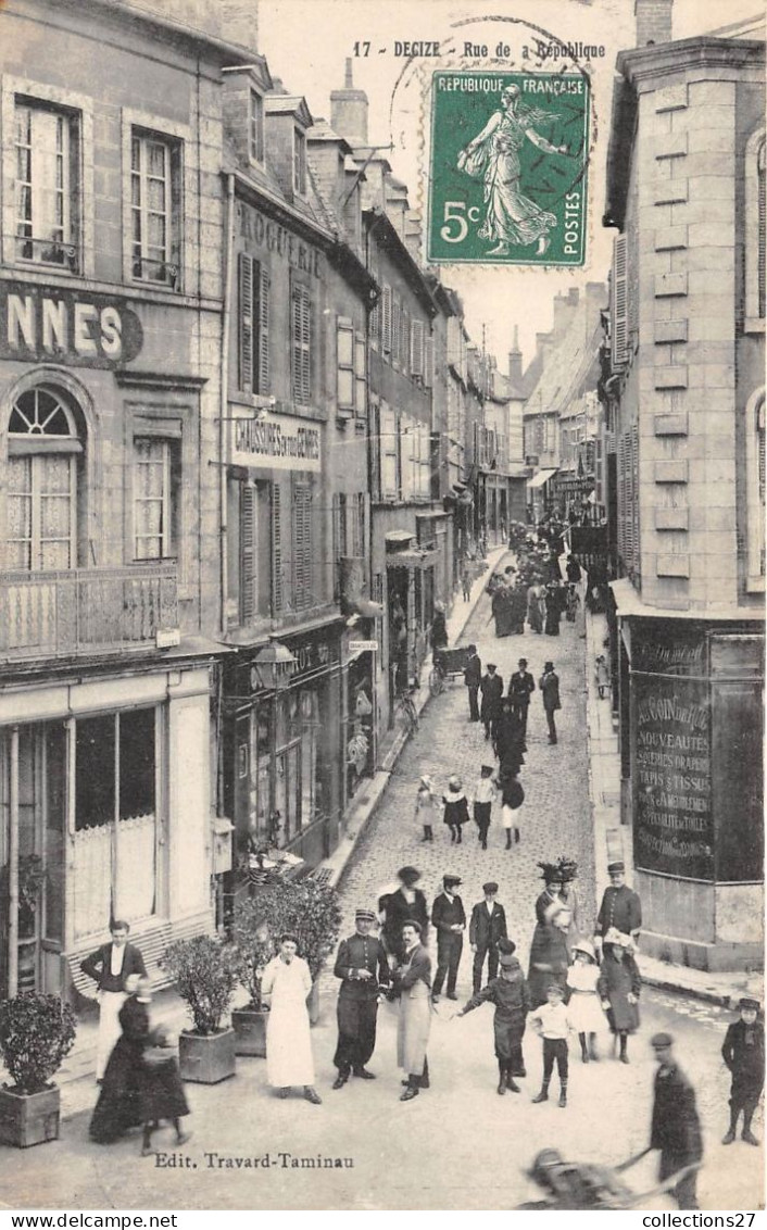 58-DECIZE- RUE DE LA REPUBLIQUE - Decize