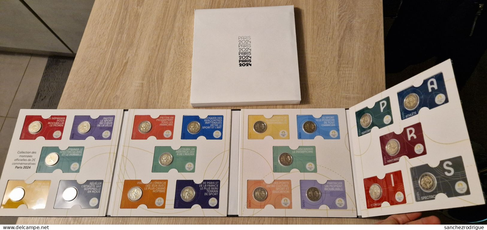 Paris 2024 - Olimpics Games - Jeux Olympiques - 20 Coincards - Collections