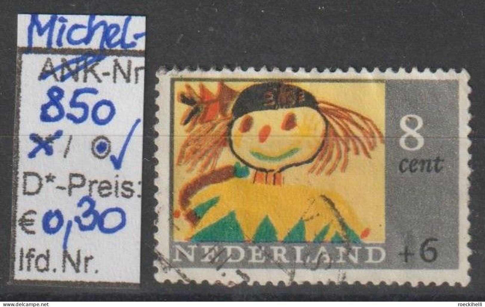 1965 - NIEDERLANDE - SM "Voor Het Kind - ..Zeichnungen" 8C+6C Mehrf.  - O  Gestempelt - S. Scan (850o Nl) - Usati