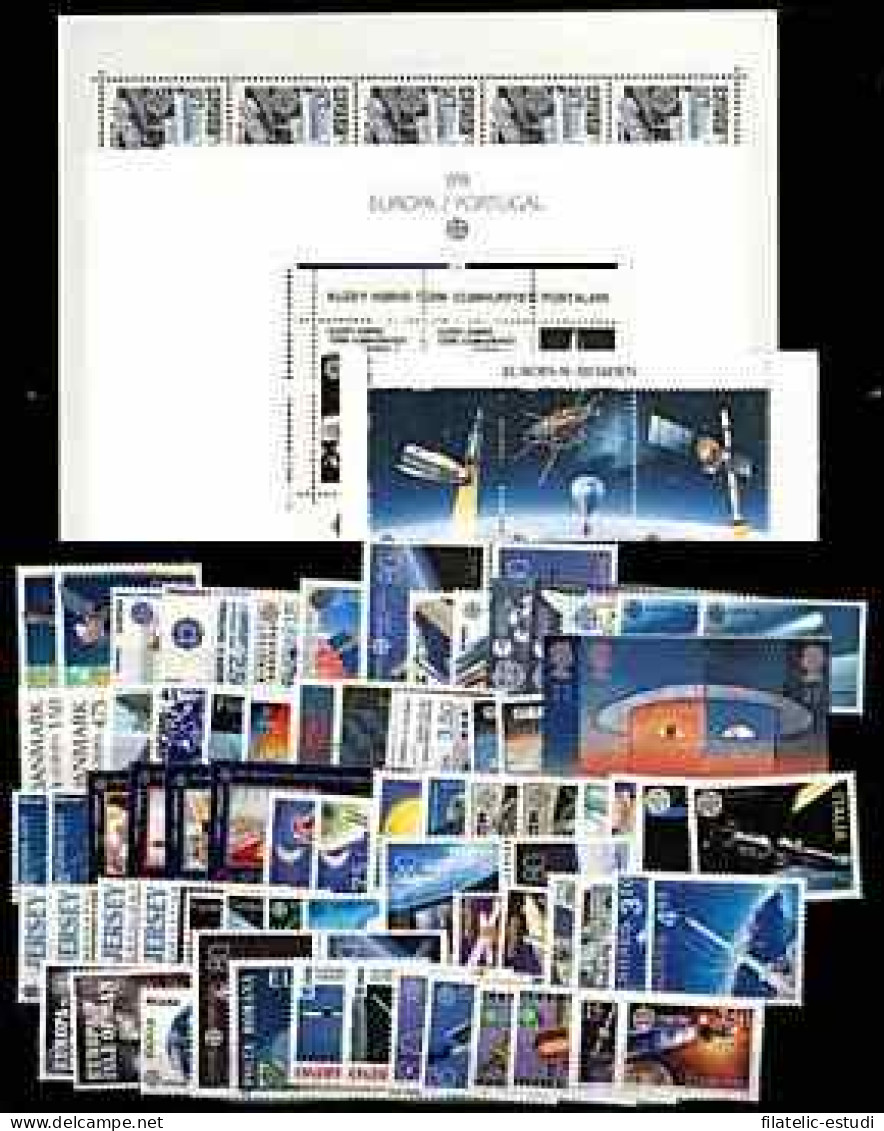 Tema Europa - 1991 - Completo Tema Europa 87 Sellos + 5 HB - Full Years