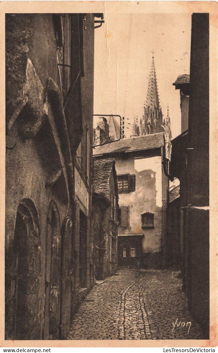 FRANCE - Mende - Vue Sur La Vieille Rue - Carte Postale Ancienne - Mende