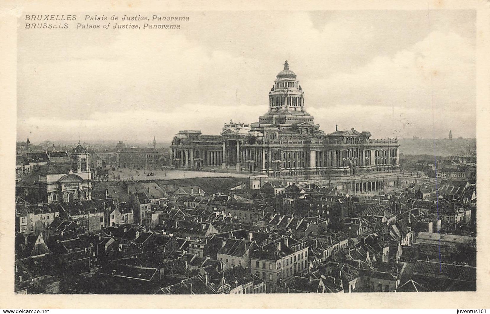 CPA Bruxelles-Palais De Justice-Panorama      L2707 - Monumenti, Edifici