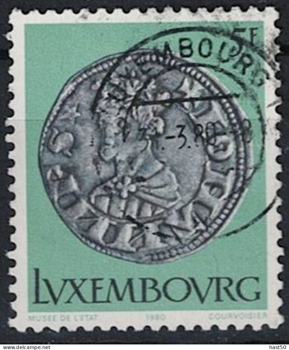 Luxemburg - Münzen Des Mittelalters (MiNr: 1004) 1980 - Gest Used Obl - Usados