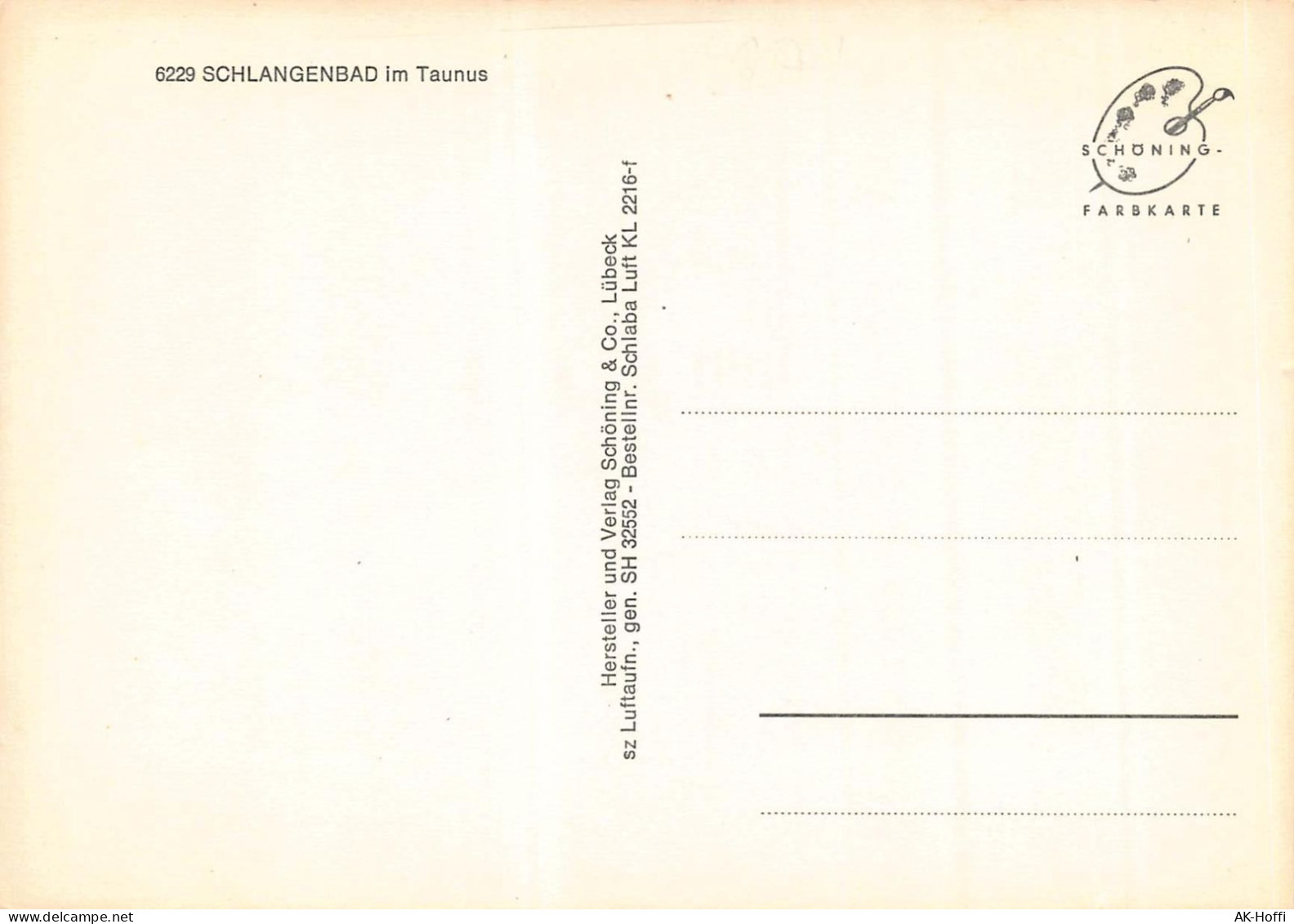 Schlangenbad Im Taunus - Luftaufnahme - Schlangenbad