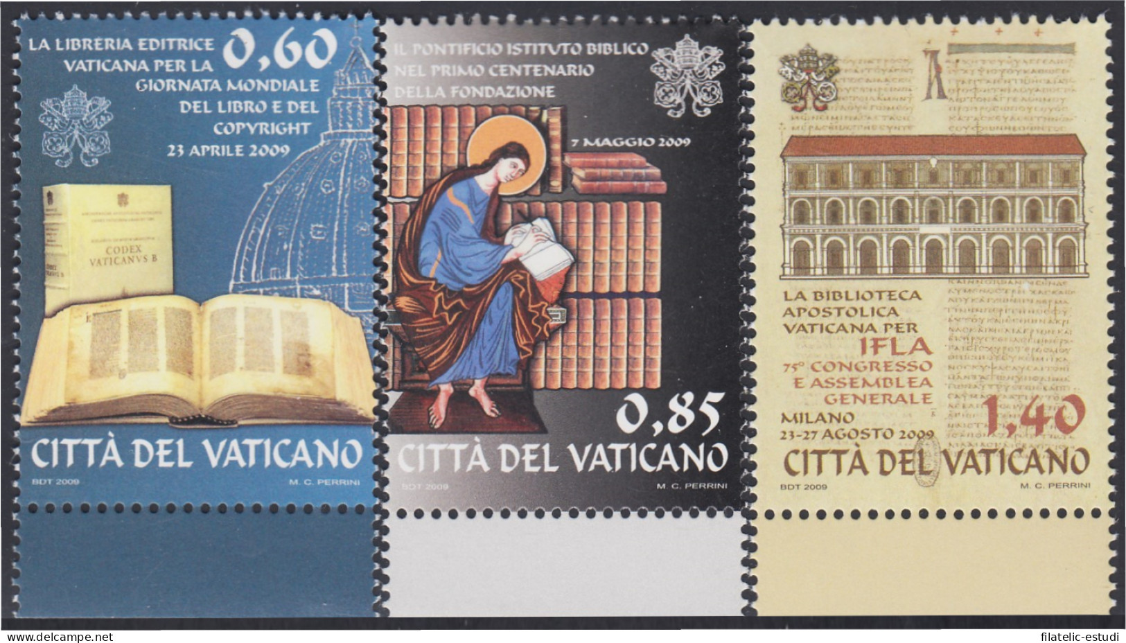 Vaticano 1495/97 2009 Aniversarios Y Eventos Del Vaticano MNH - Other & Unclassified