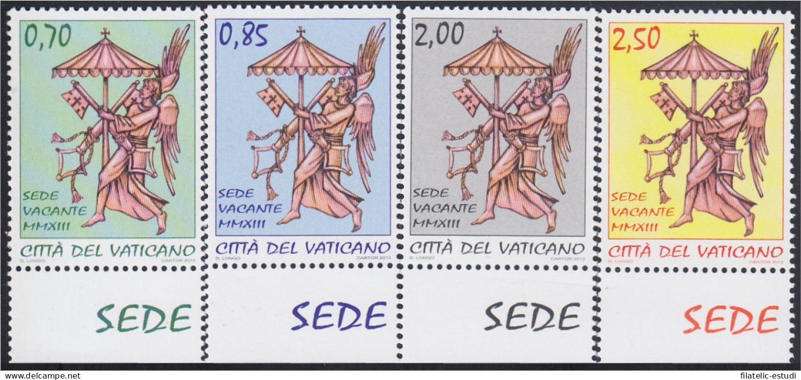 Vaticano 1615/18 2013 Sedes Vacante MMXIII MNH - Autres & Non Classés