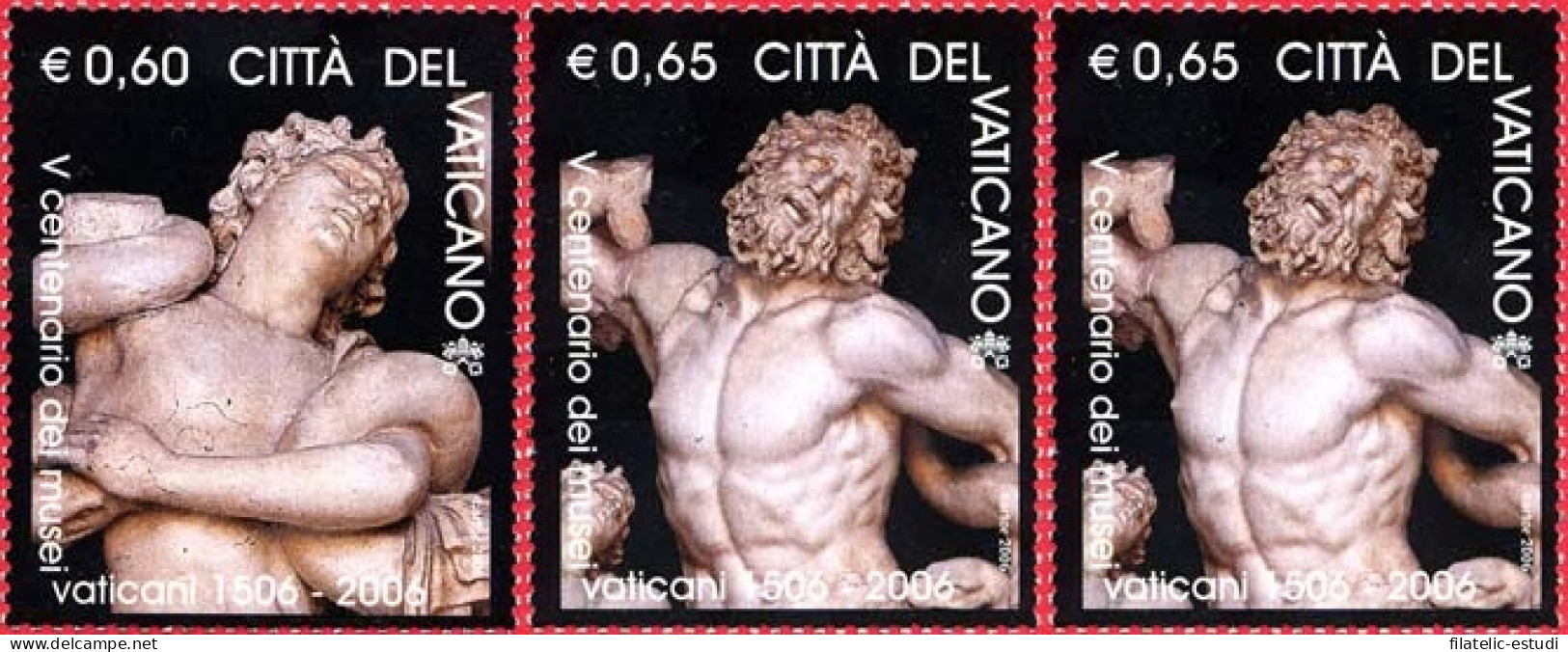 Vaticano - 1417/19 - 2006 500º Aniv. Museo Vaticano Escultura Griega Laoconte  - Other & Unclassified