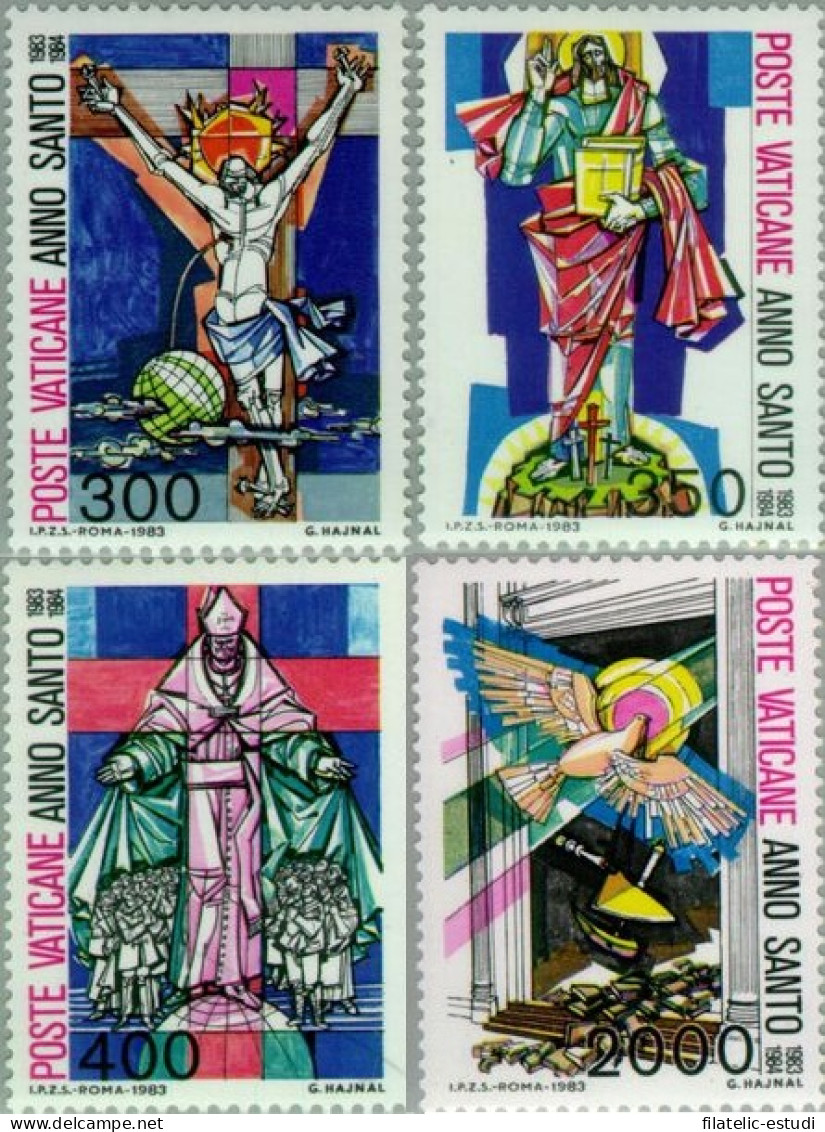 Vaticano - 739/42 - 1983 Año Santo Extraordinario Lujo - Otros & Sin Clasificación