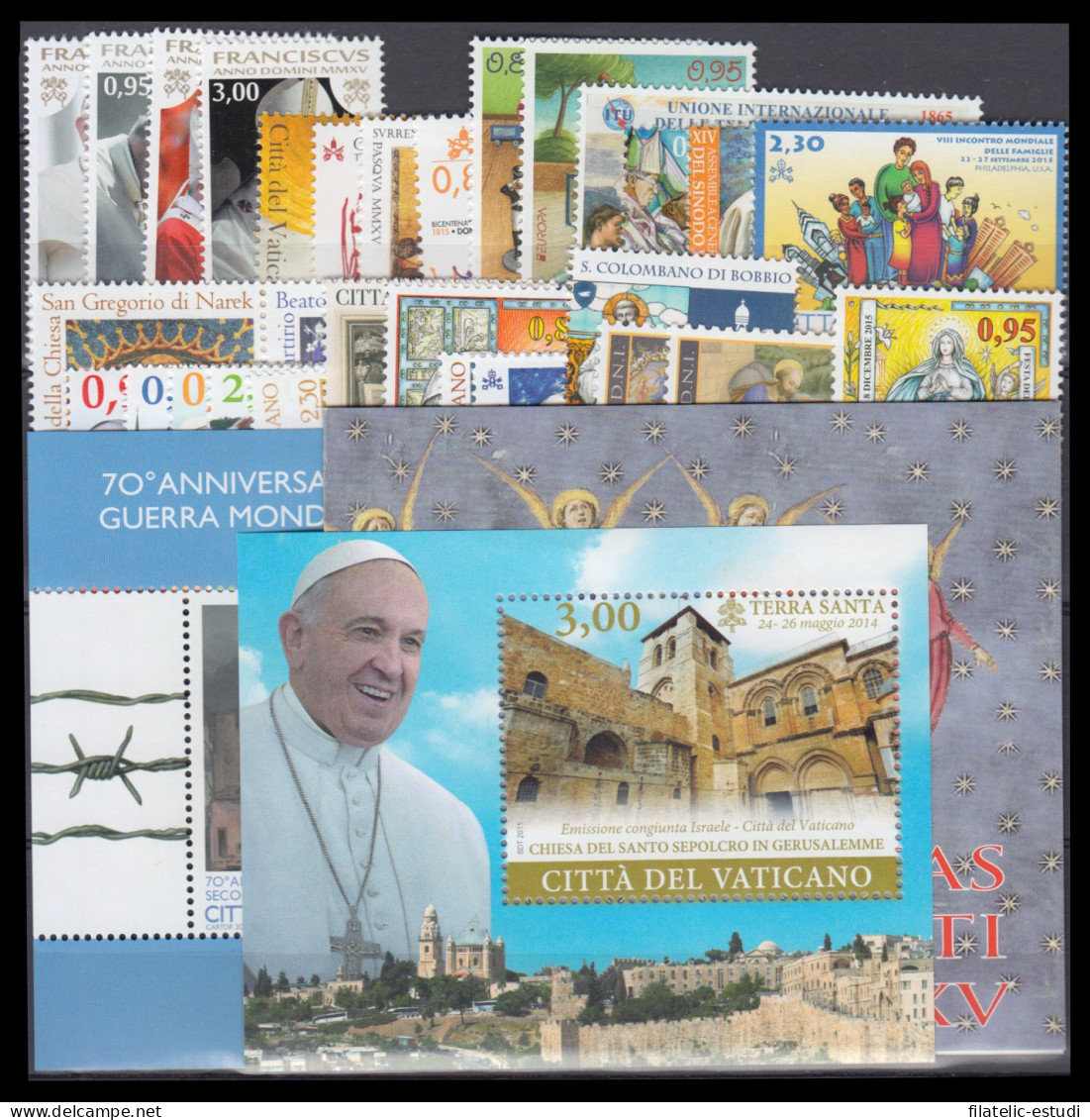 Vaticano 2015 Año Completo - Altri & Non Classificati