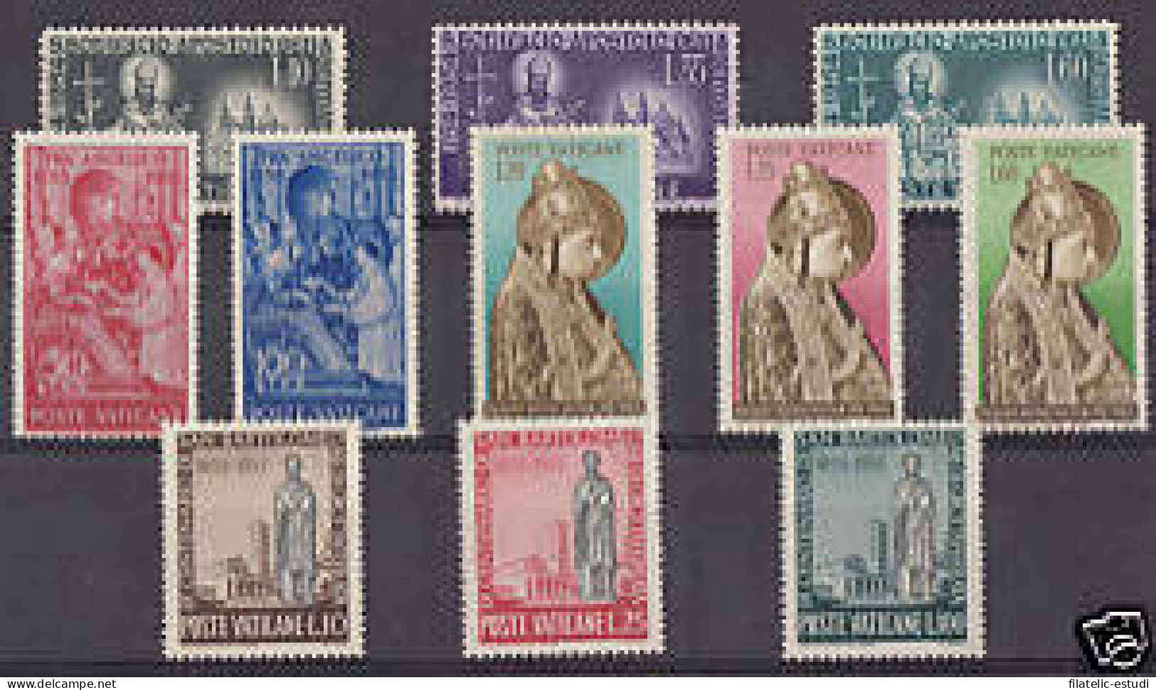 Vaticano 1955  Año Completo - Sonstige & Ohne Zuordnung