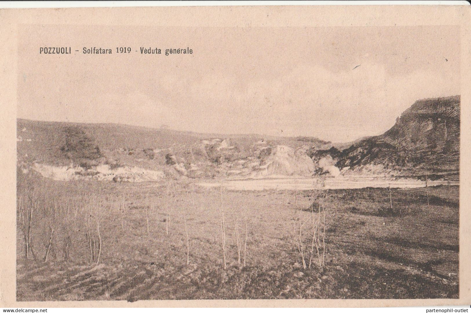 Cartolina - Postcard /   Viaggiata  /  Pozzuoli -  Veduta Generale Della Solfatara - Pozzuoli