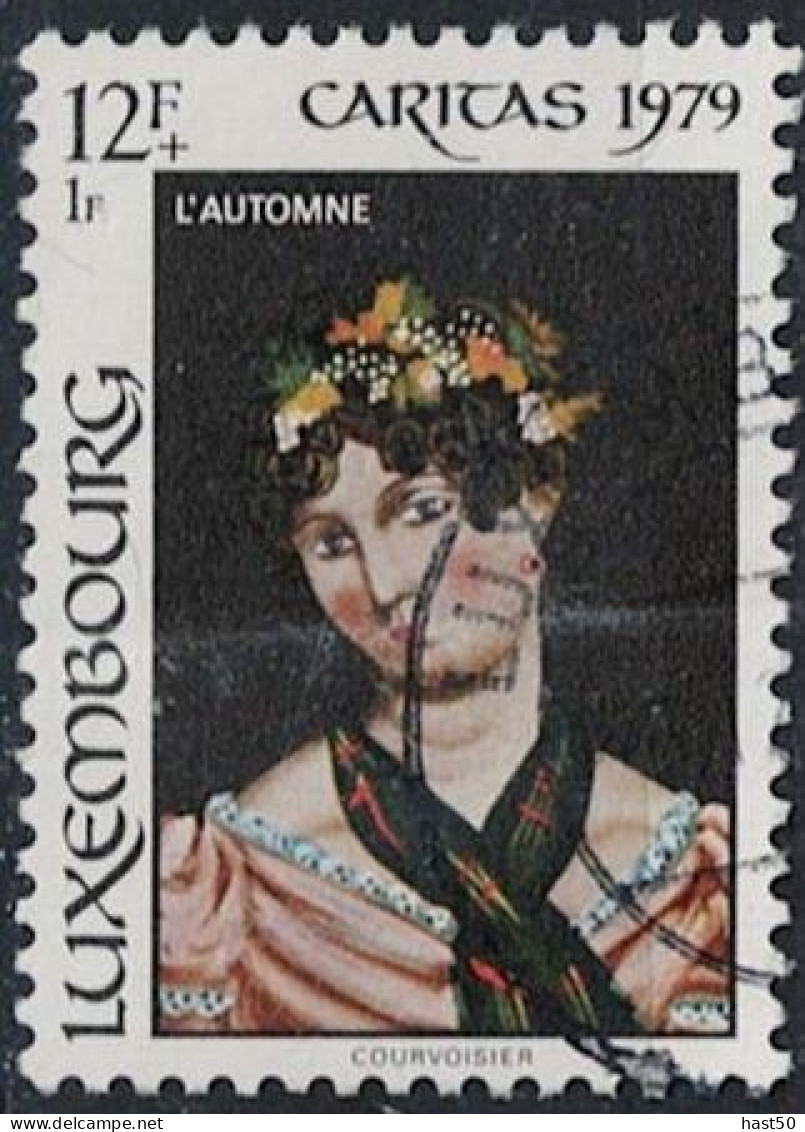 Luxemburg - Caritas: Hinterglasmalerei (MiNr: 1001) 1979 - Gest Used Obl - Used Stamps