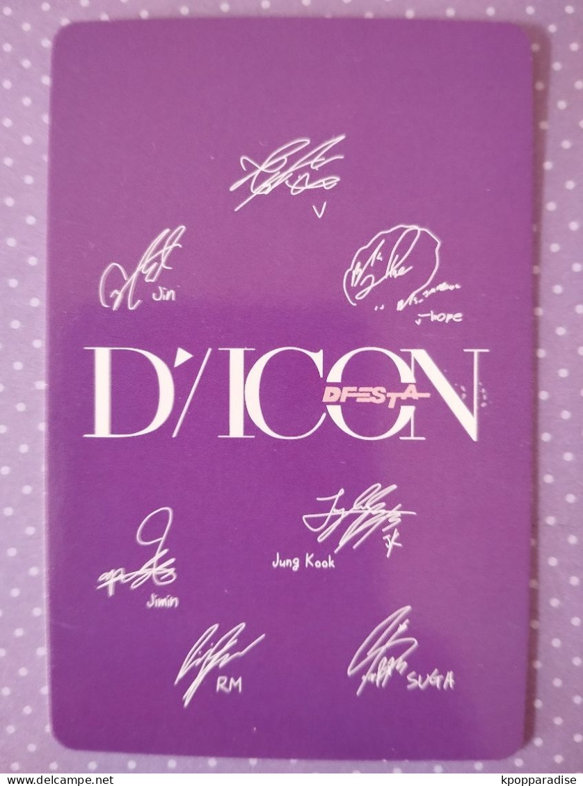 Photocard Au Choix   BTS D/Icon RM - Objetos Derivados