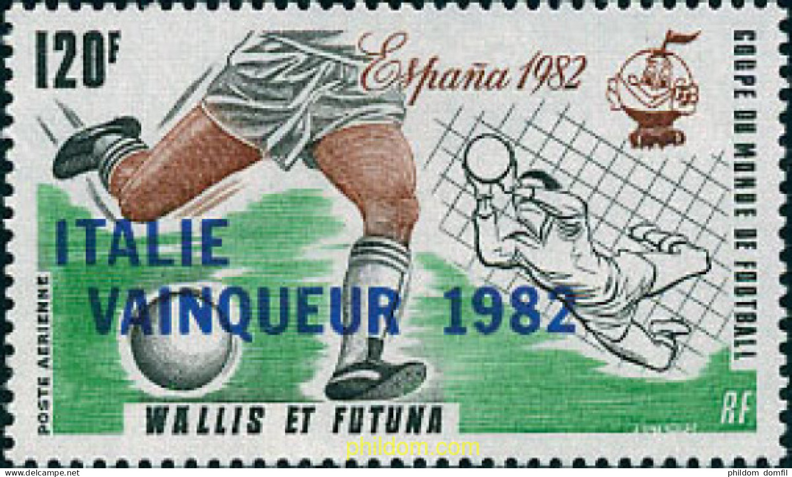 725243 HINGED WALLIS Y FUTUNA 1982 COPA DEL MUNDO DE FUTBOL. ESPAÑA-82 - Unused Stamps