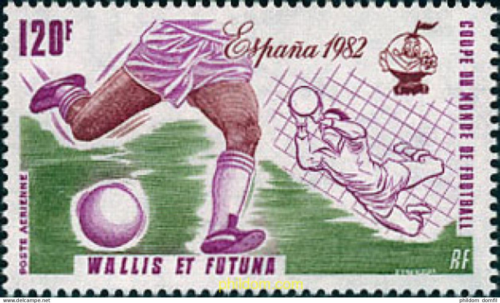 725242 HINGED WALLIS Y FUTUNA 1982 COPA DEL MUNDO DE FUTBOL. ESPAÑA-82 - Nuovi