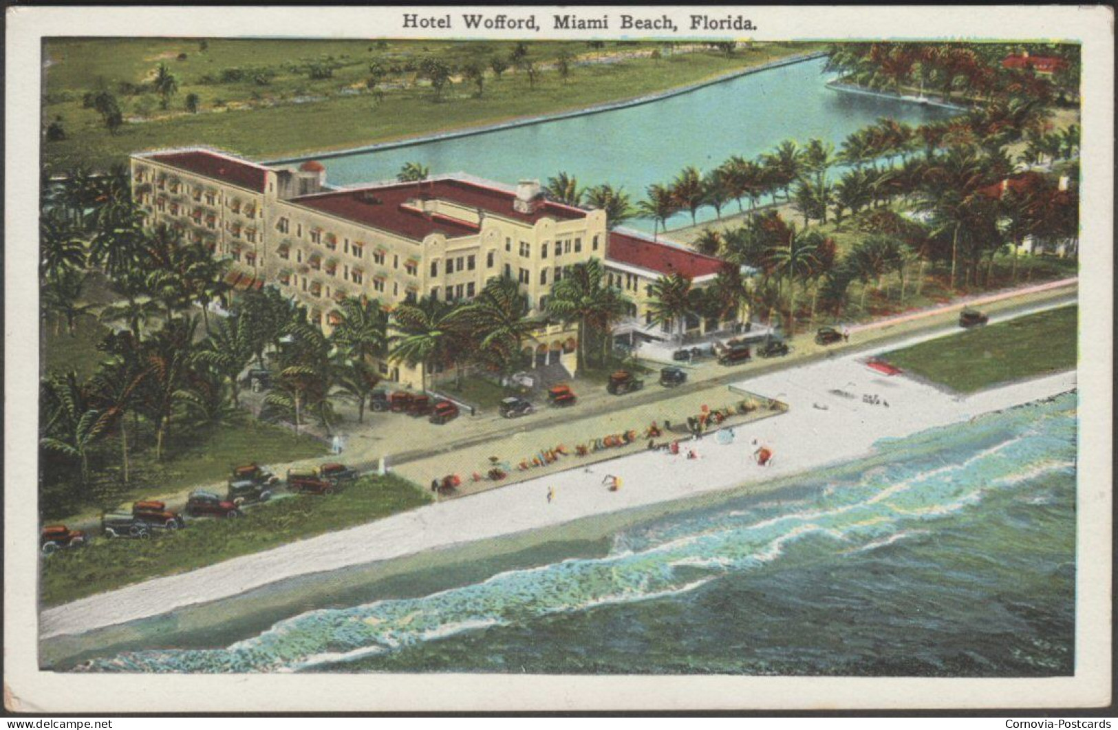 Hotel Wofford, Miami Beach, Florida, C.1920s - EC Kropp Postcard - Miami Beach