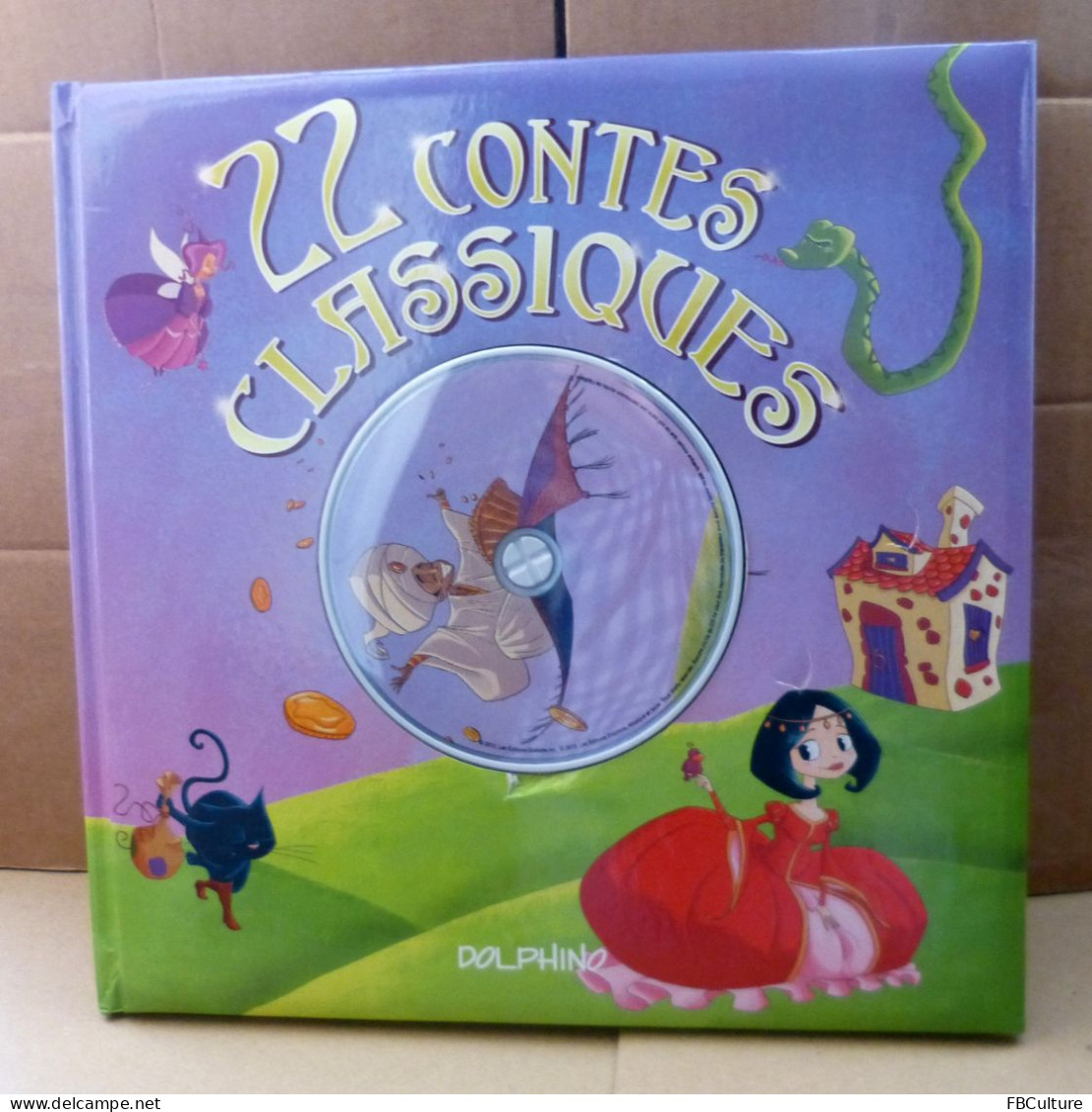 22 Contes Classiques Avec CD : Blanche-neige, Chaperon Rouge, Cendrillon, Etc.. - Racconti